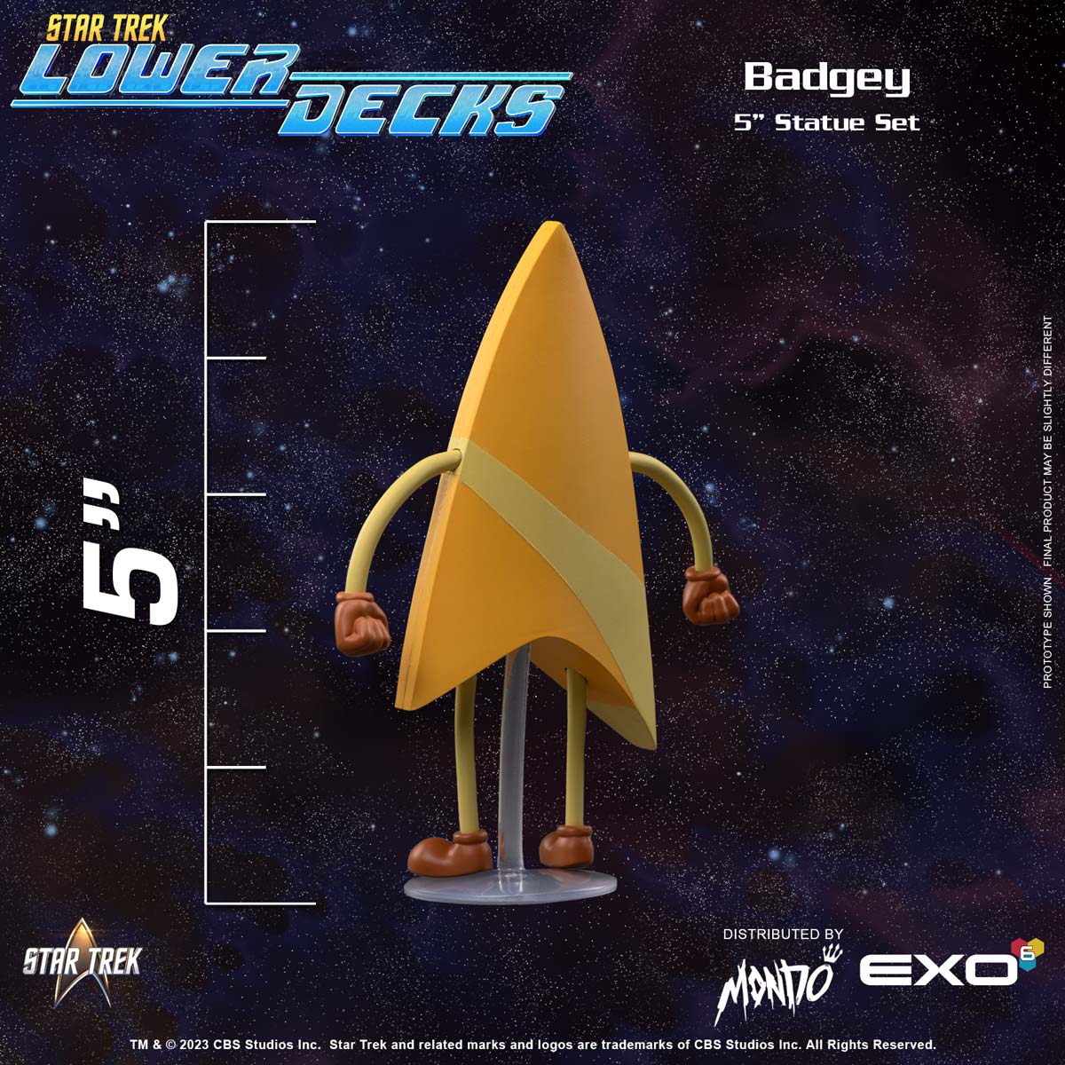 Badgey - Star Trek: Lower Decks 7" Statue - Image 4