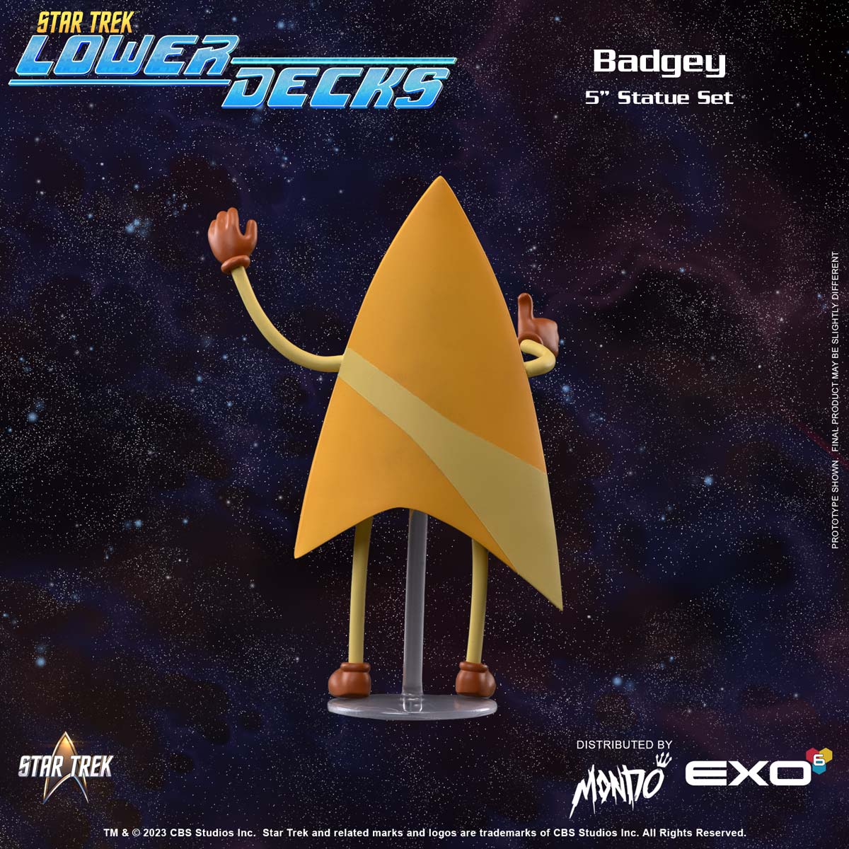Badgey - Star Trek: Lower Decks 7" Statue - Image 5