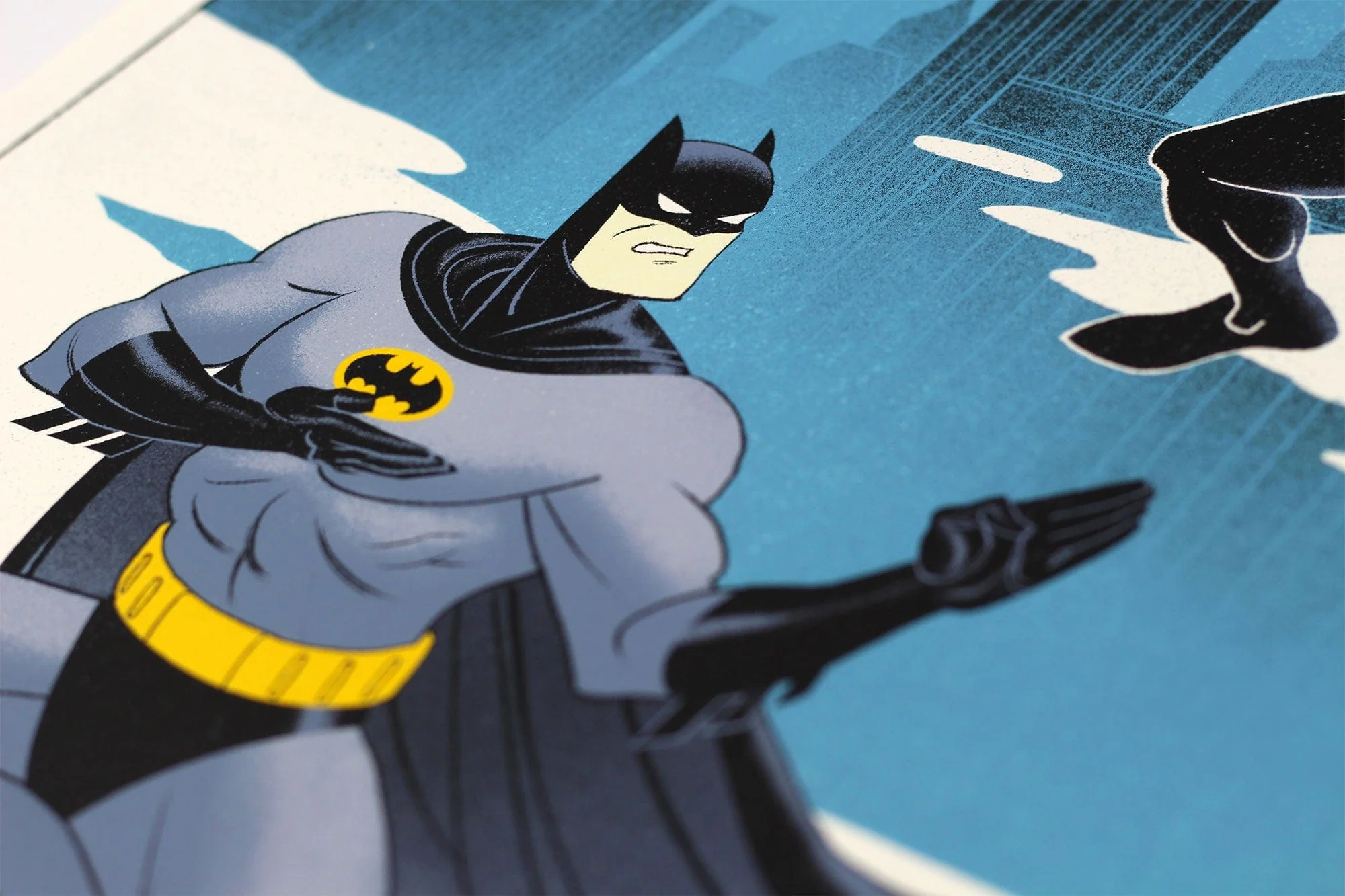 Batman: The Animated Series - Night of the Ninja Screenprinted Poster - Image 3