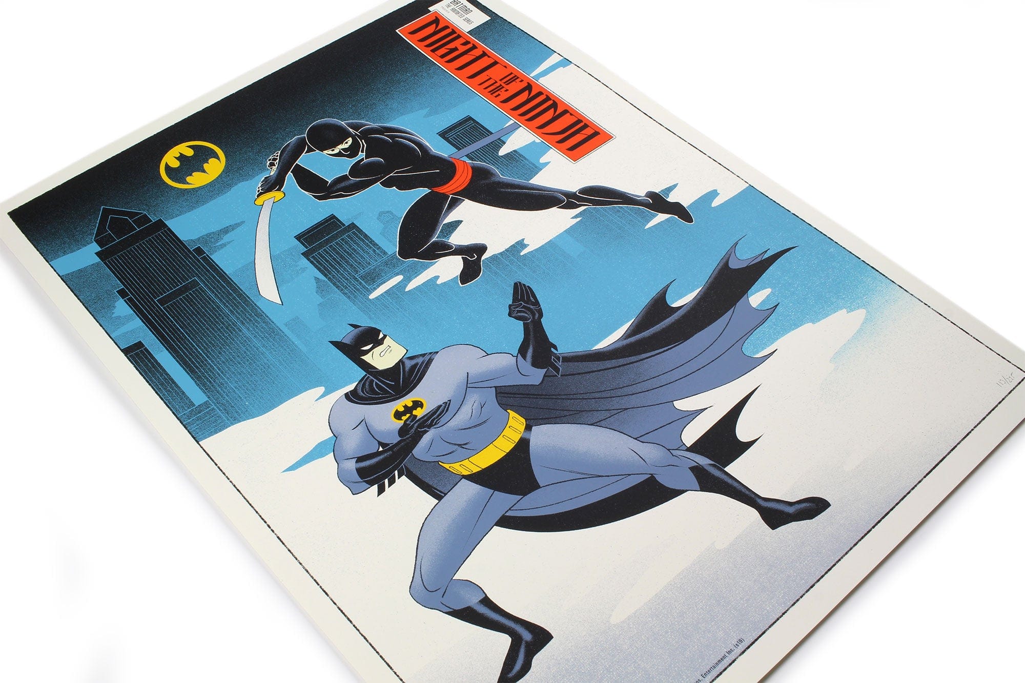 Batman: The Animated Series - Night of the Ninja Screenprinted Poster - Image 5