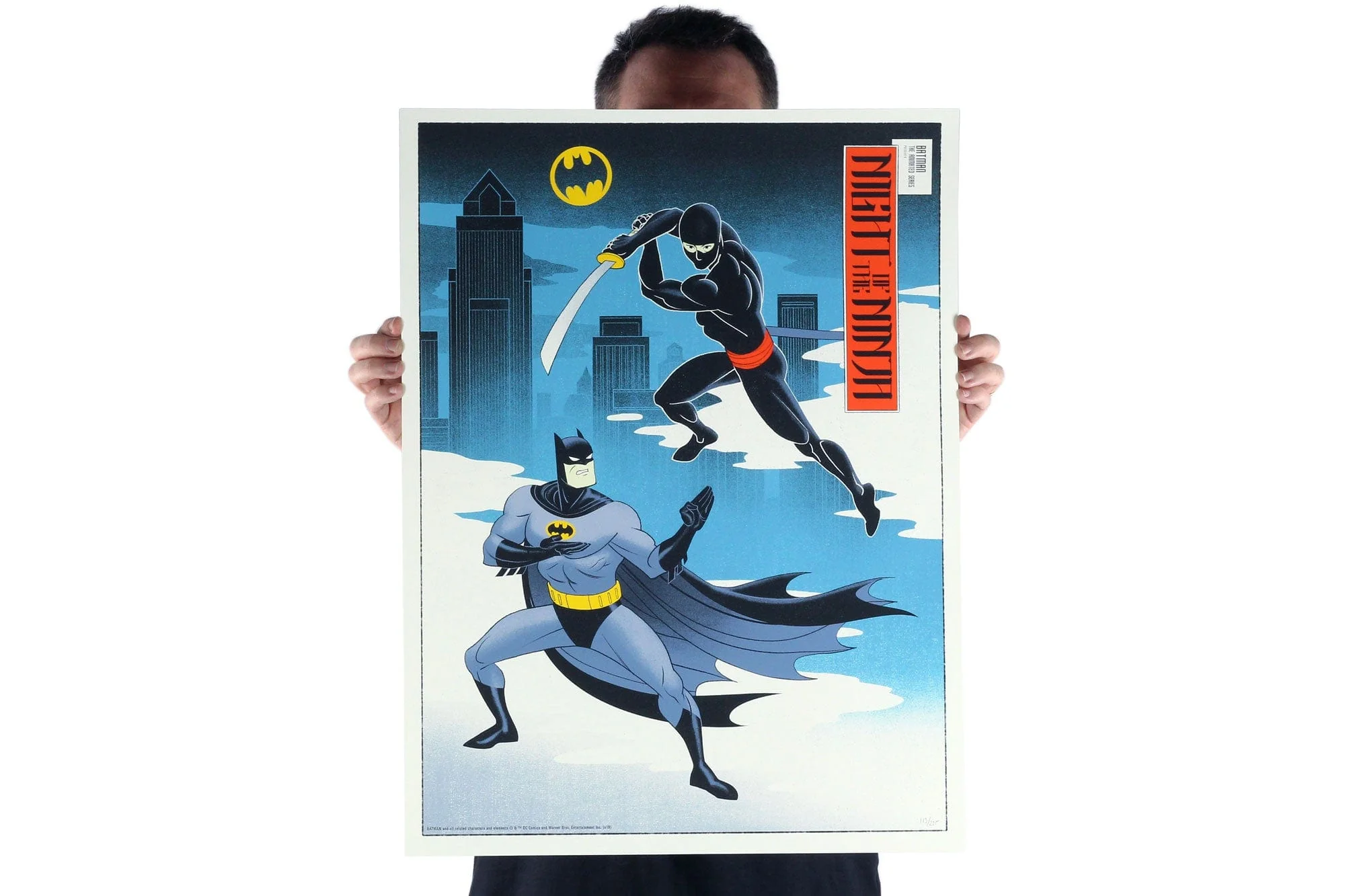 Batman: The Animated Series - Night of the Ninja Screenprinted Poster - Image 6