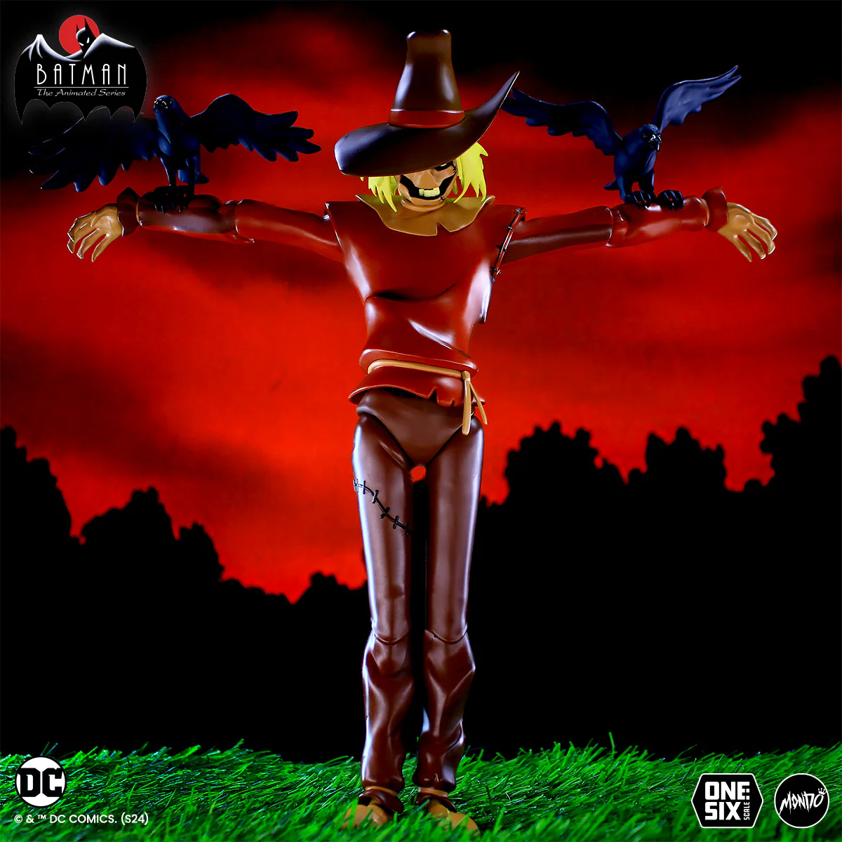 Batman: The Animated Series - Scarecrow 1/6 Scale Figure - Image 6