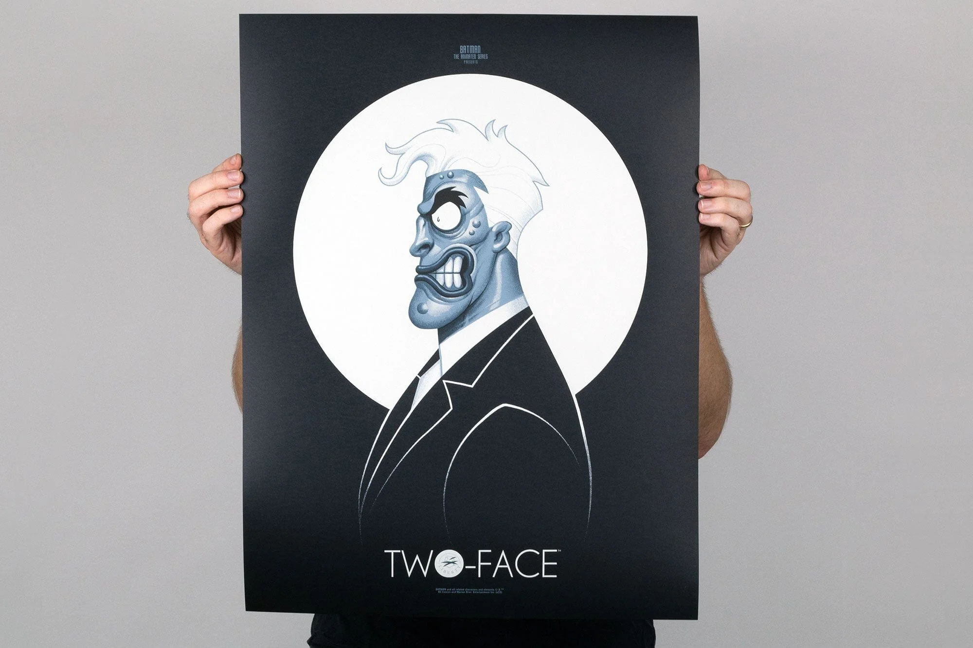 Batman: The Animated Series - Two Face Screenprinted Poster - Image 13