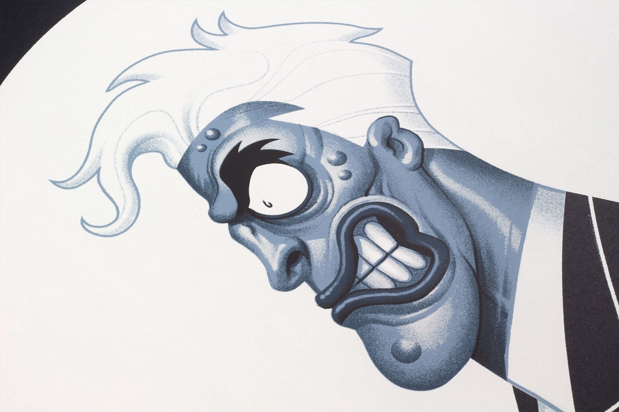 Batman: The Animated Series - Two Face Screenprinted Poster - Image 9