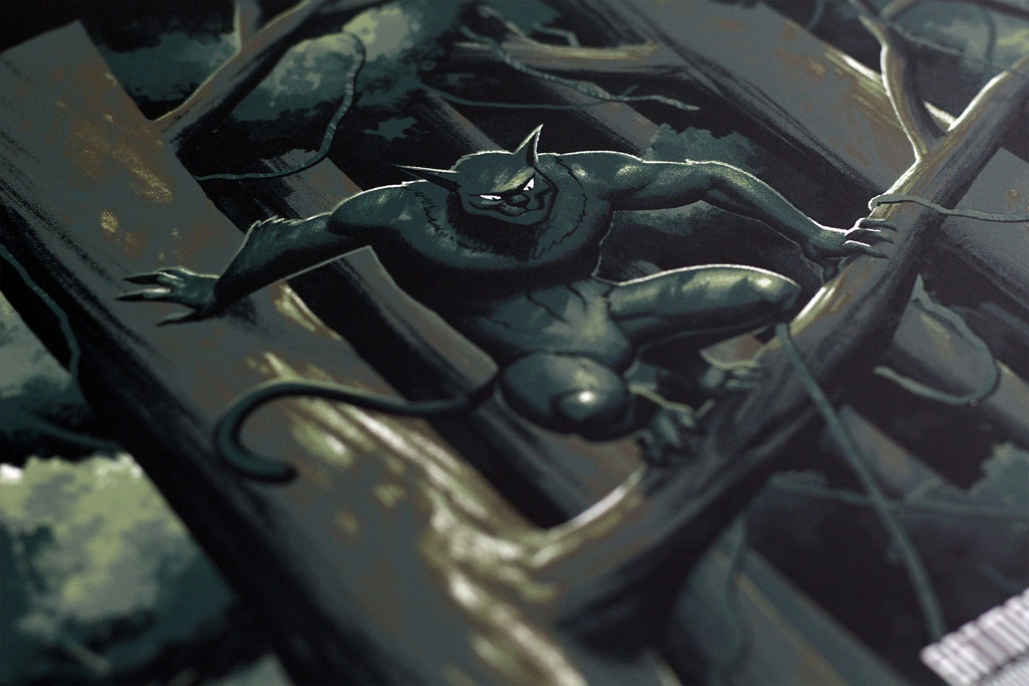 Batman: The Animated Series - Tyger, Tyger Screenprinted Poster - Image 6