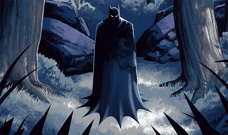 Batman: The Animated Series - Tyger, Tyger Variant Screenprinted Poster - Image 2