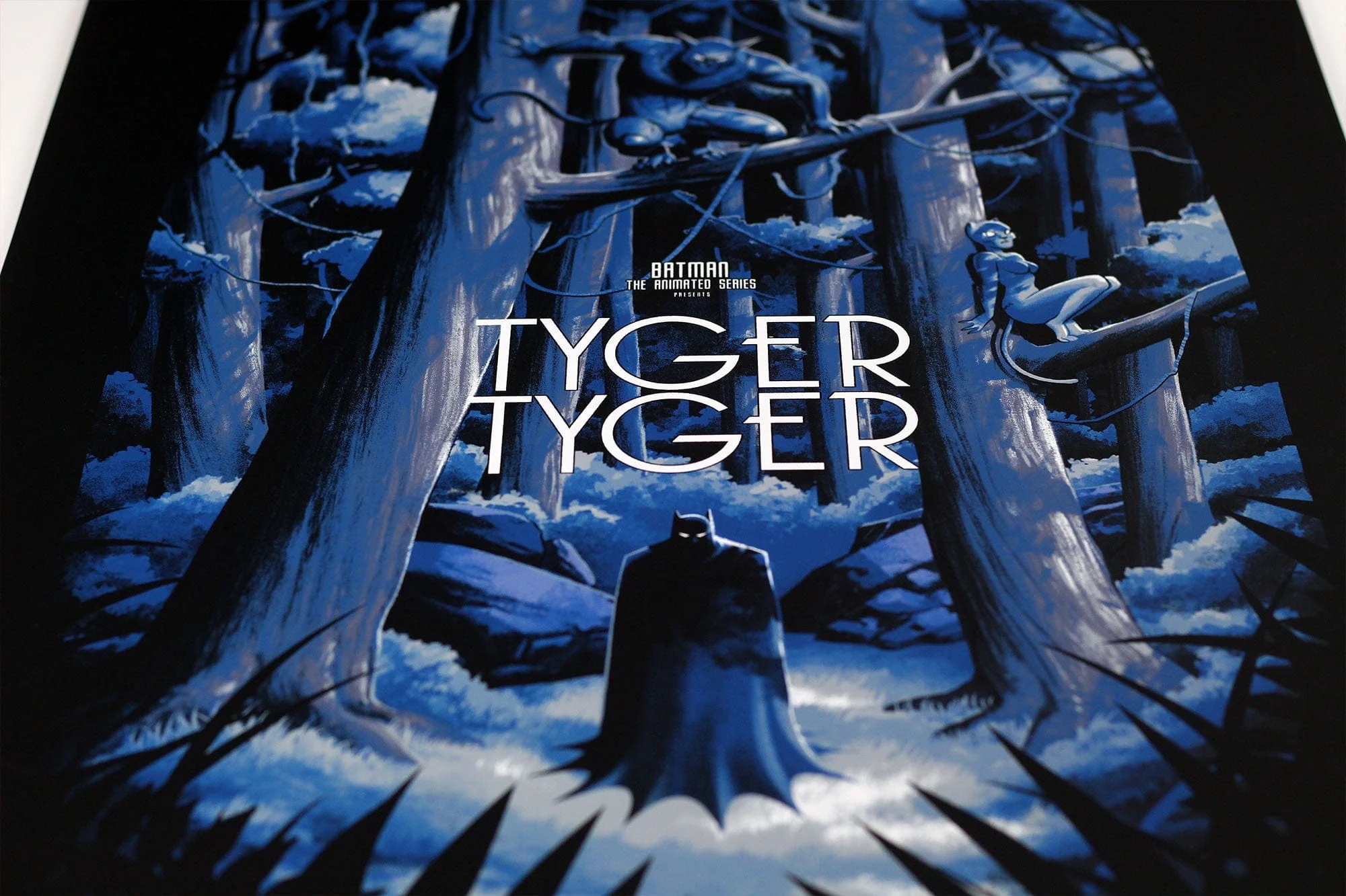 Batman: The Animated Series - Tyger, Tyger Variant Screenprinted Poster - Image 3