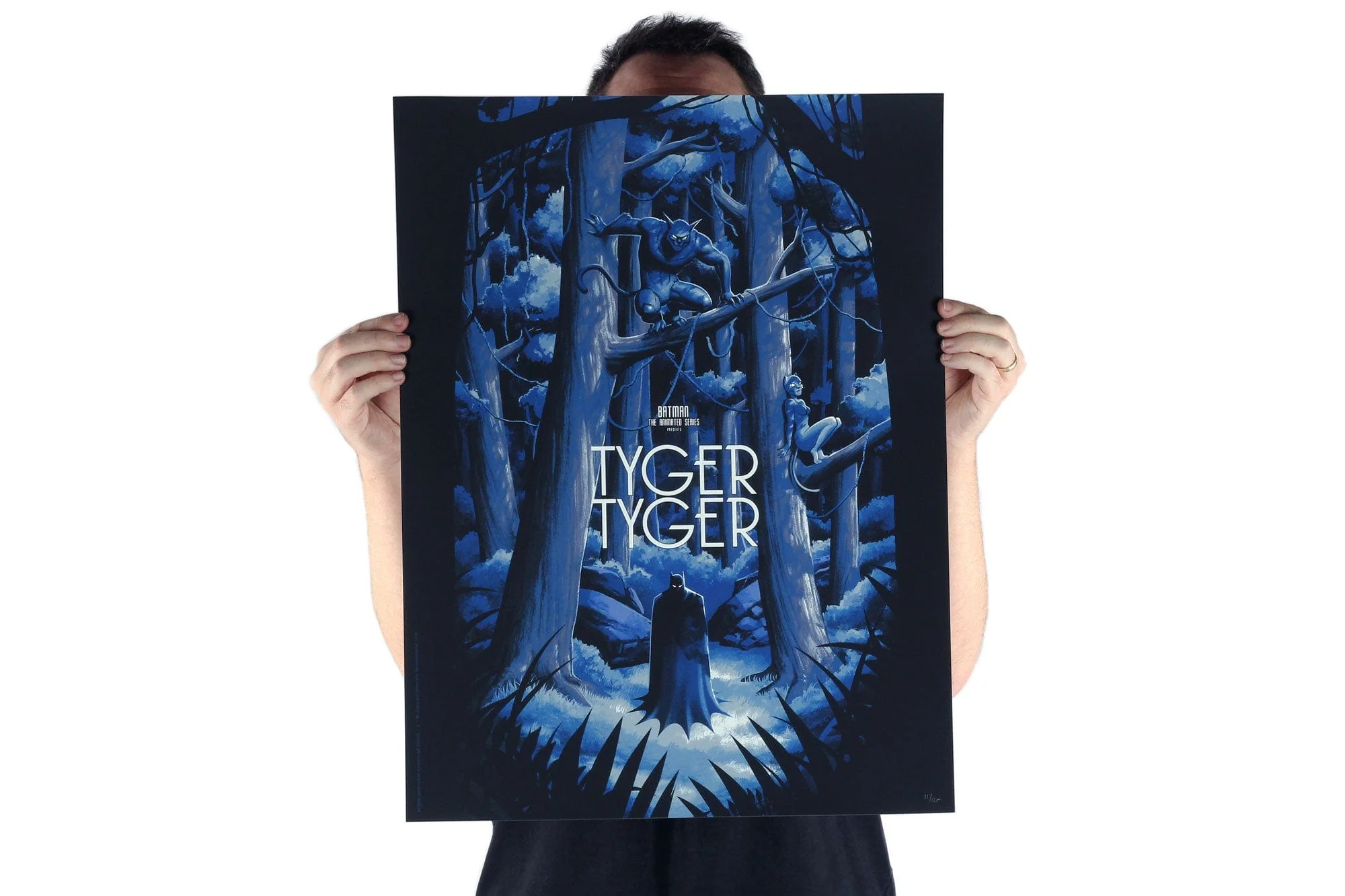 Batman: The Animated Series - Tyger, Tyger Variant Screenprinted Poster - Image 4