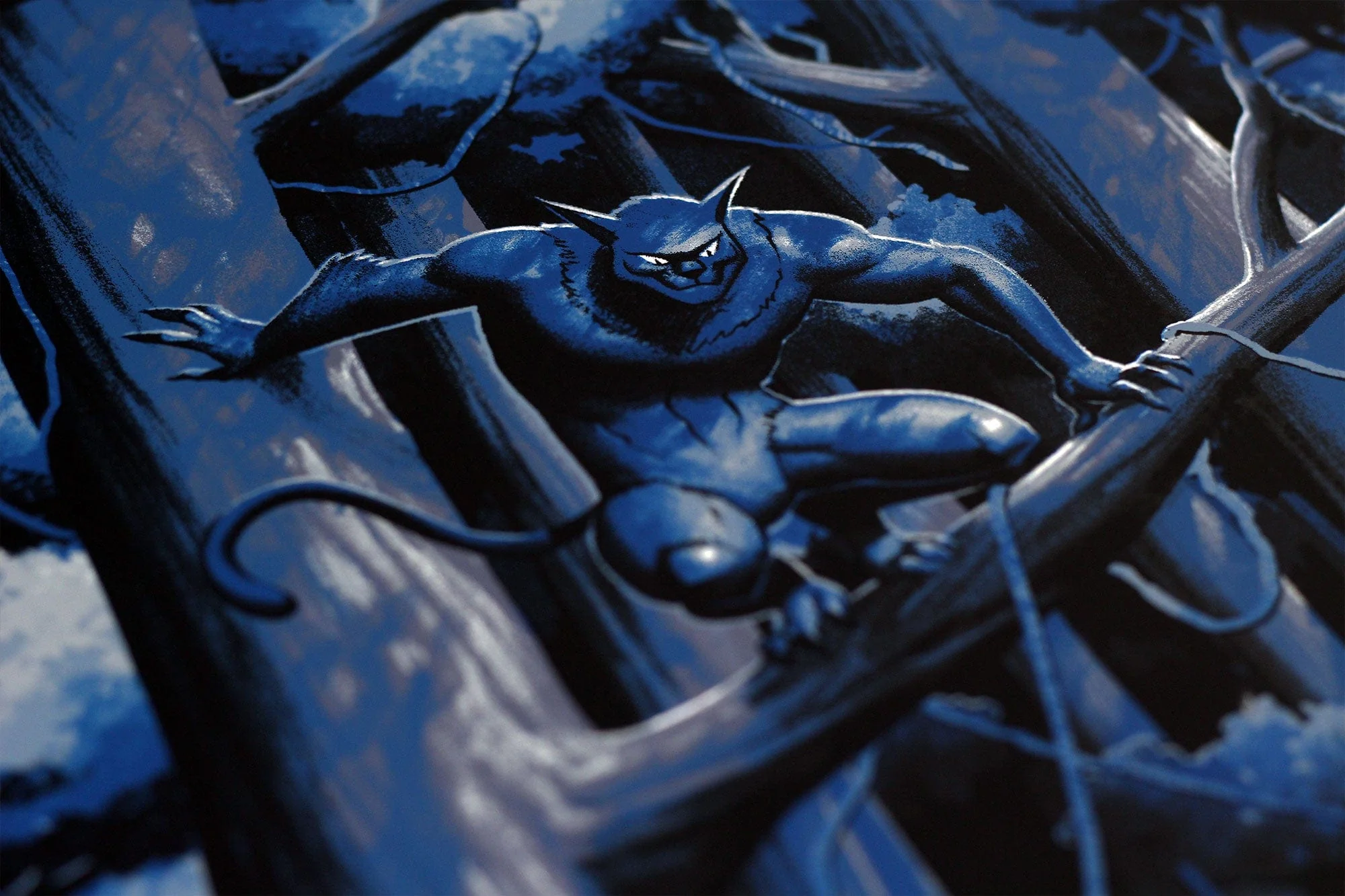 Batman: The Animated Series - Tyger, Tyger Variant Screenprinted Poster - Image 6