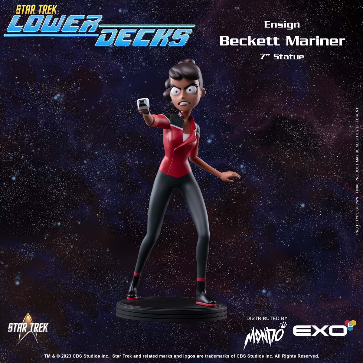 Ensign Beckett Mariner - Star Trek: Lower Decks 7" Statue - Image 6