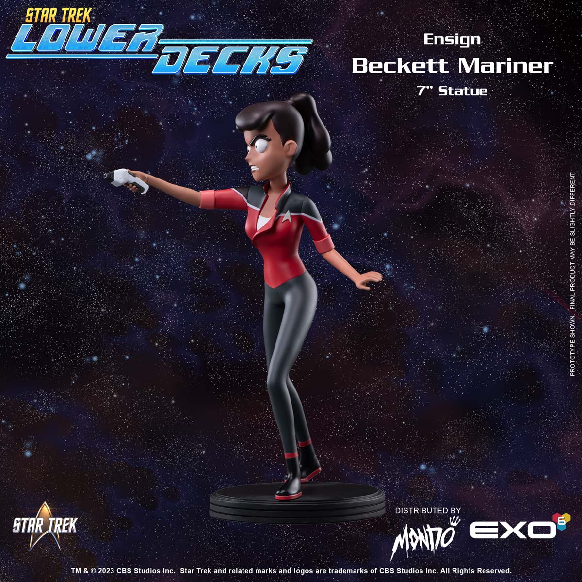 Ensign Beckett Mariner - Star Trek: Lower Decks 7" Statue - Image 8