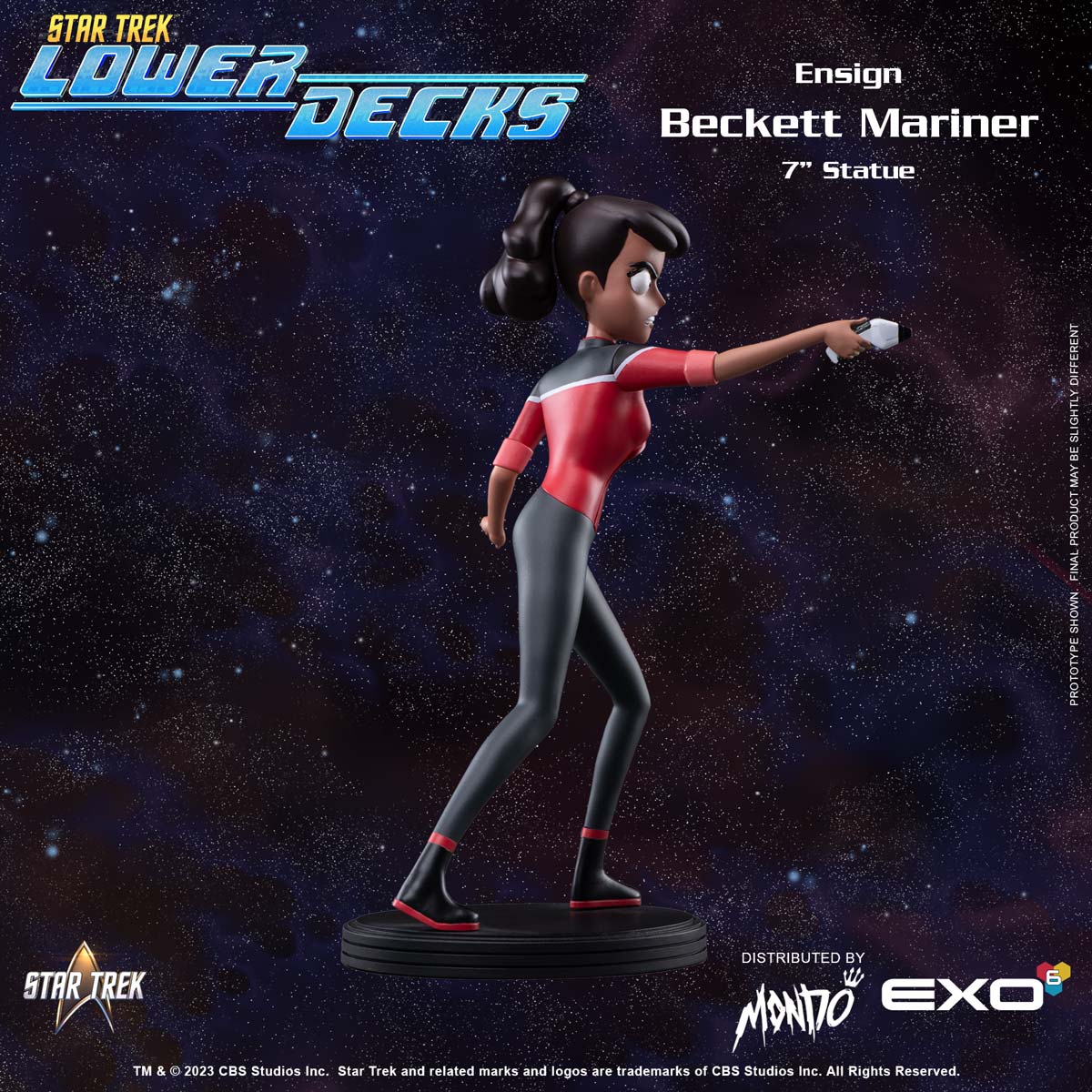 Ensign Beckett Mariner - Star Trek: Lower Decks 7" Statue - Image 9