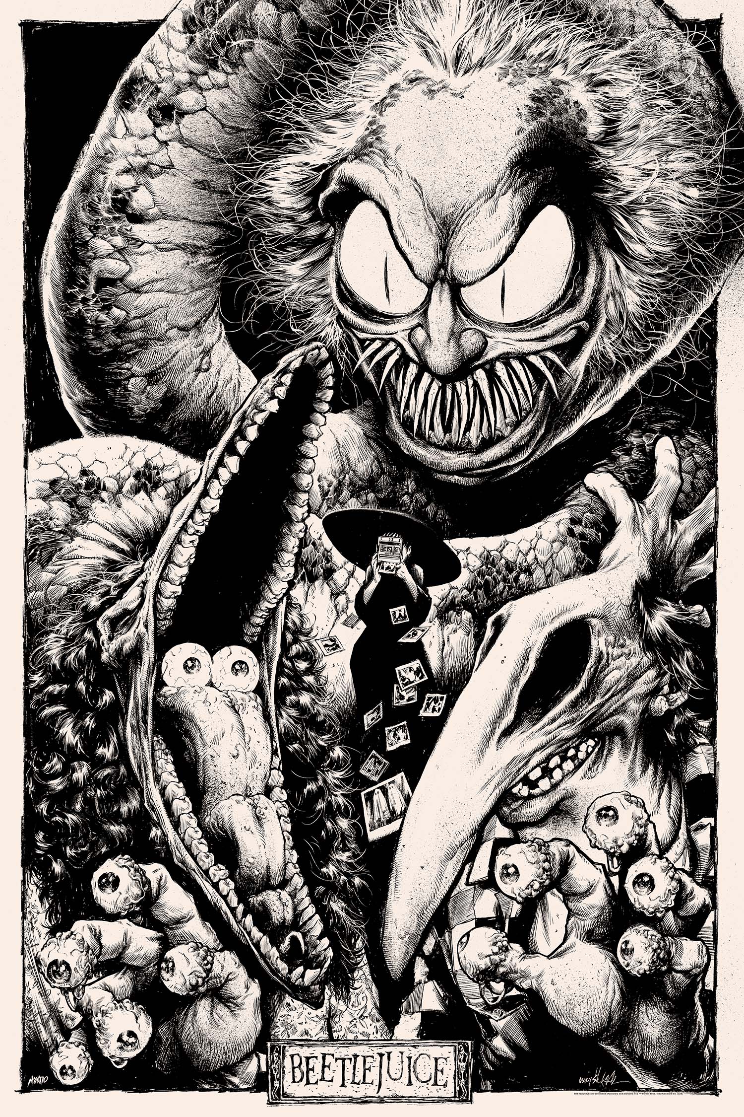 Beetlejuice Variant Poster