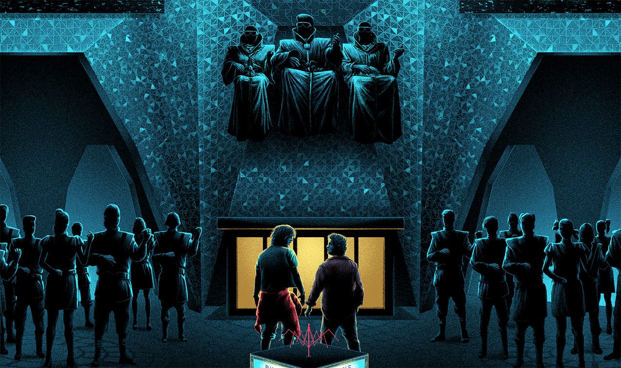 Bill & Ted's Excellent Adventure Poster - Image 2