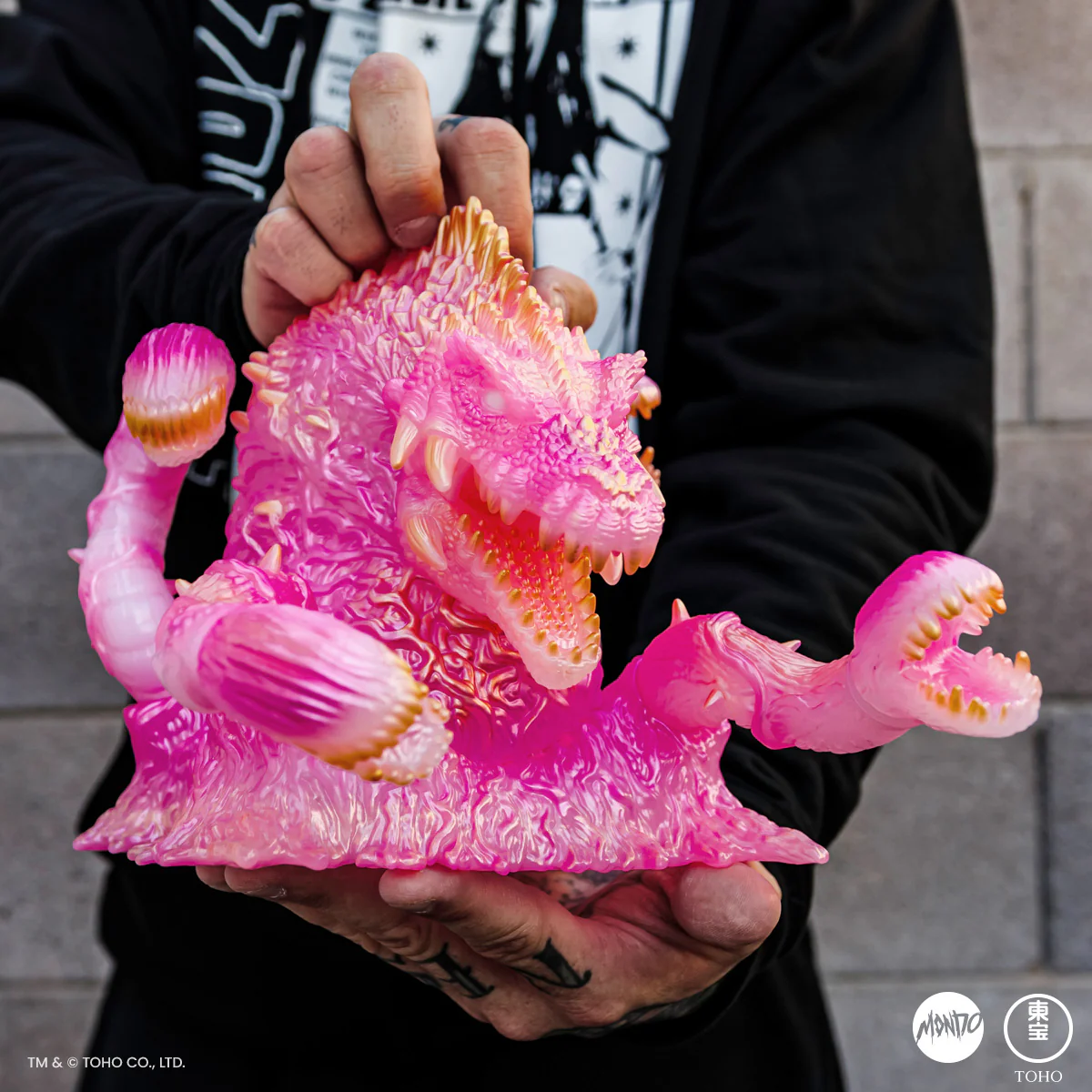Biollante Soft Vinyl - Cherry Blossom GID Variant SDCC Exclusive - Image 4