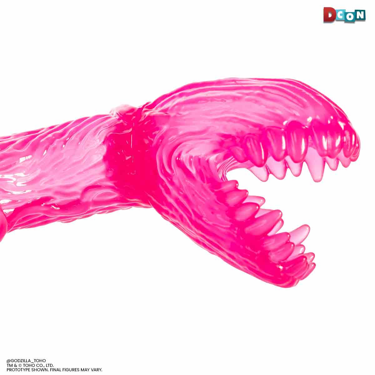 Biollante Soft Vinyl - Clear Pink Variant - Image 15