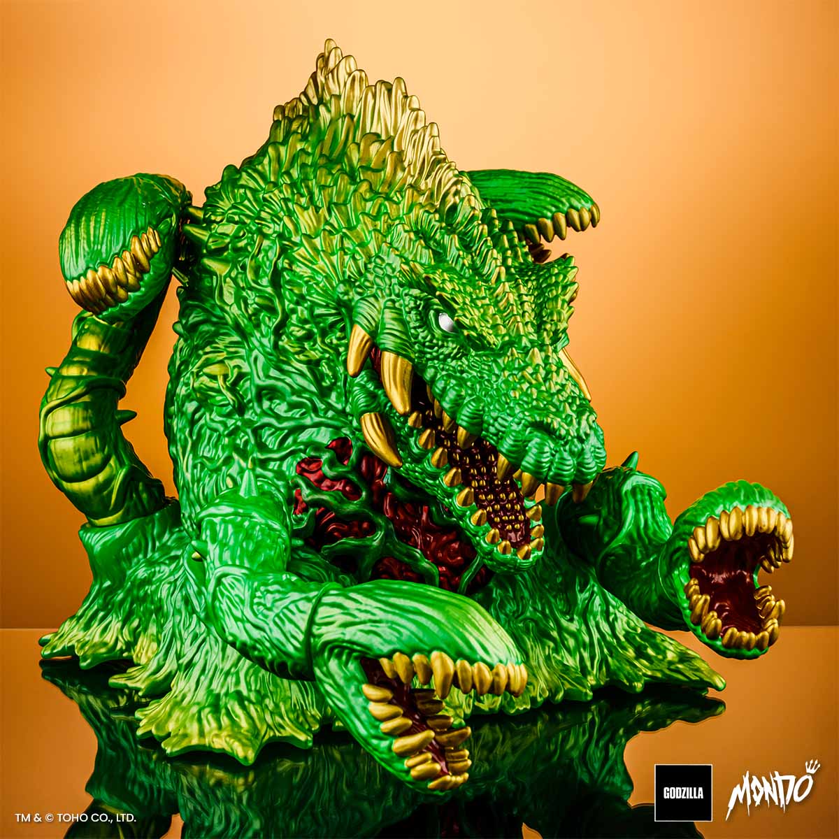 Biollante Soft Vinyl Figure - Corrosive Sap Variant - Image 3