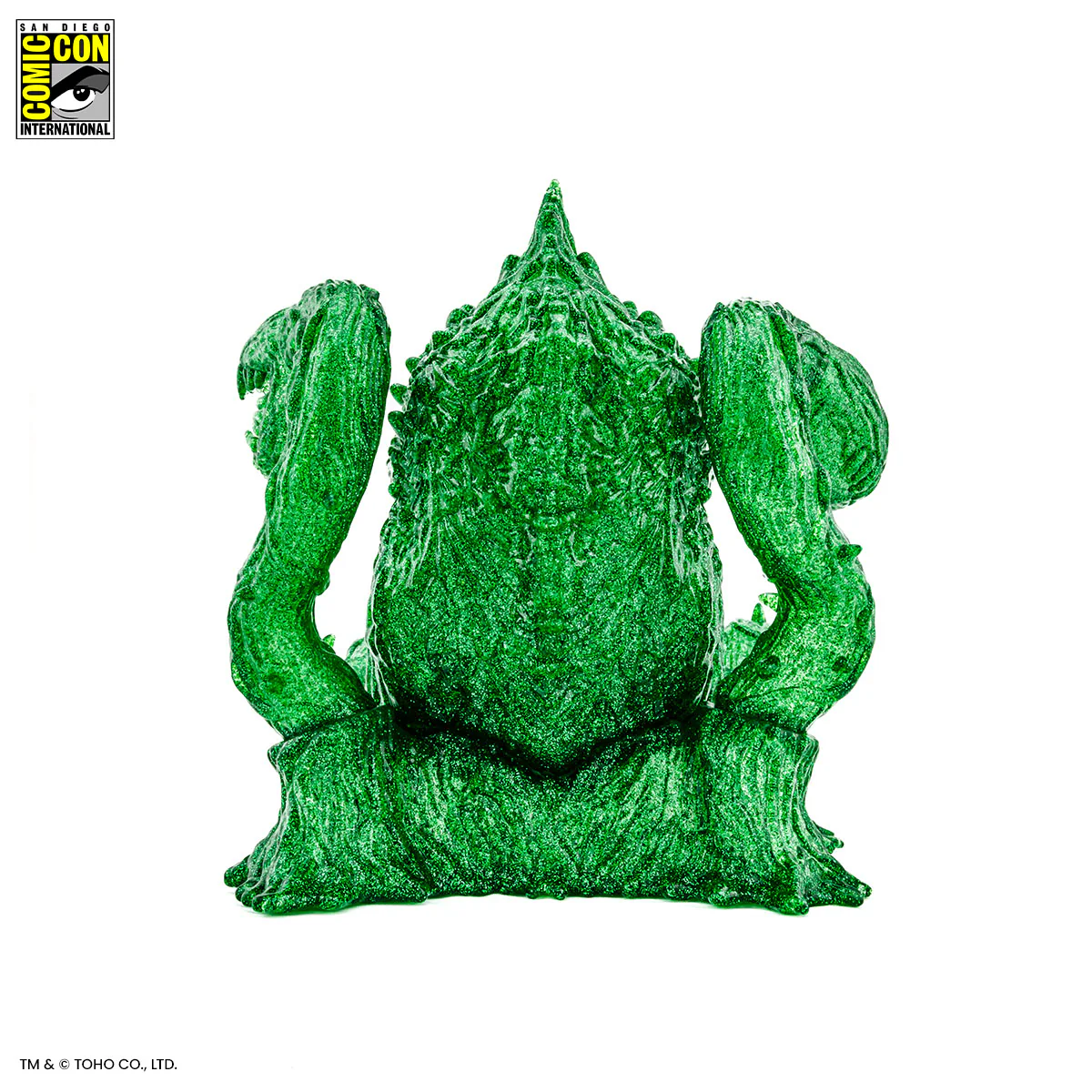 Biollante Soft Vinyl - Green Glitter Variant - Image 13