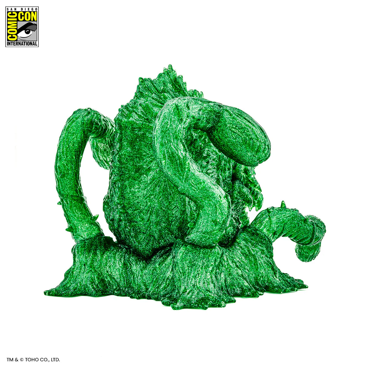 Biollante Soft Vinyl - Green Glitter Variant - Image 14