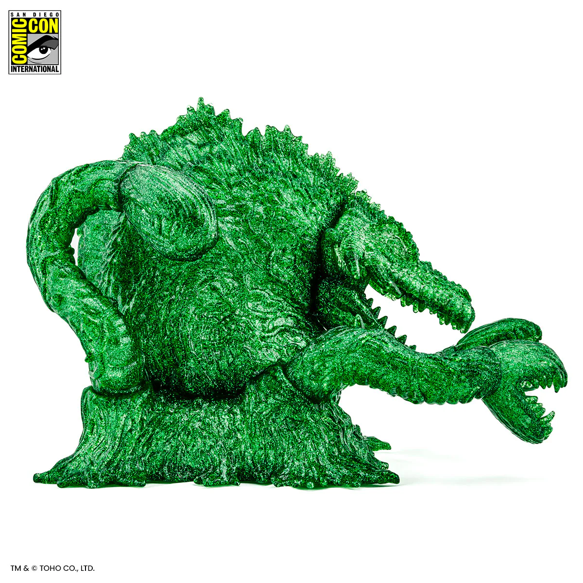 Biollante Soft Vinyl - Green Glitter Variant - Image 15