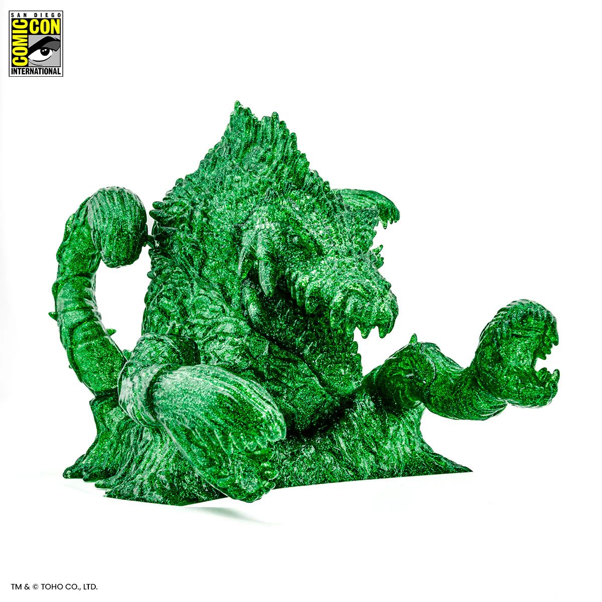 Biollante Soft Vinyl - Green Glitter Variant - Image 16