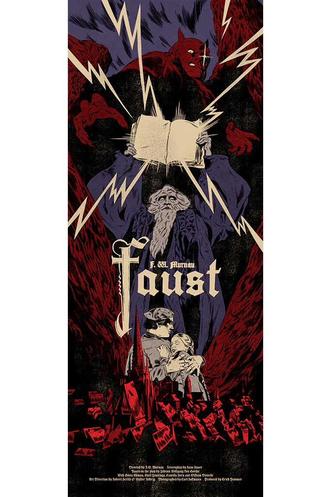 Black Dragon Press x Mondo #21: Faust Variant Poster