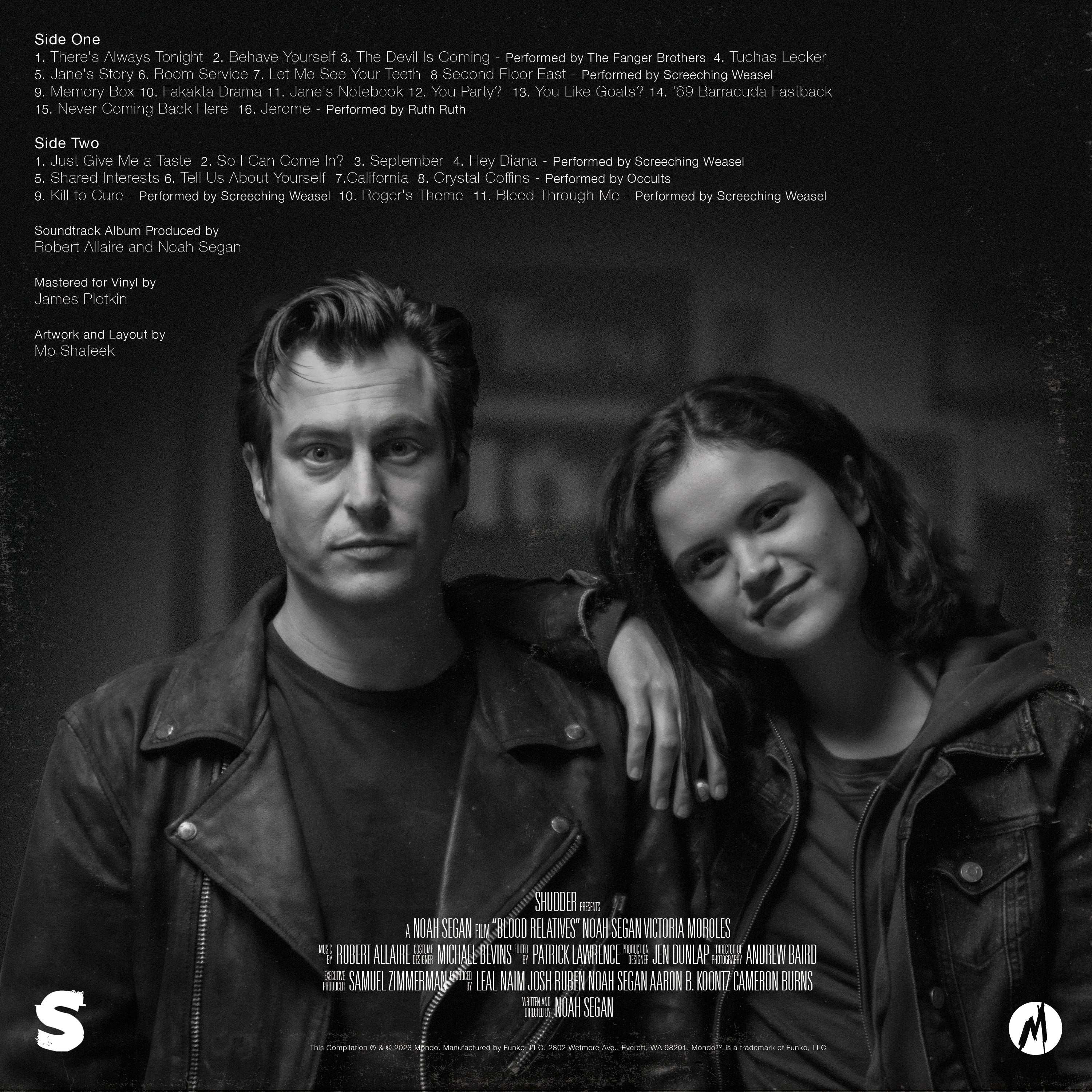 Blood Relatives - Original Motion Picture Soundtrack LP - Image 3
