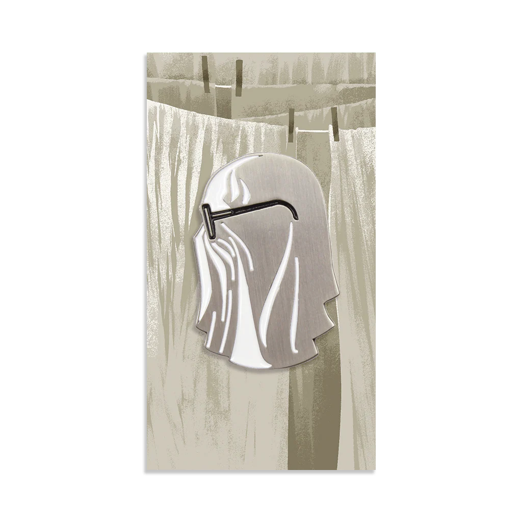 Bob the Ghost Enamel Pin - Image 2