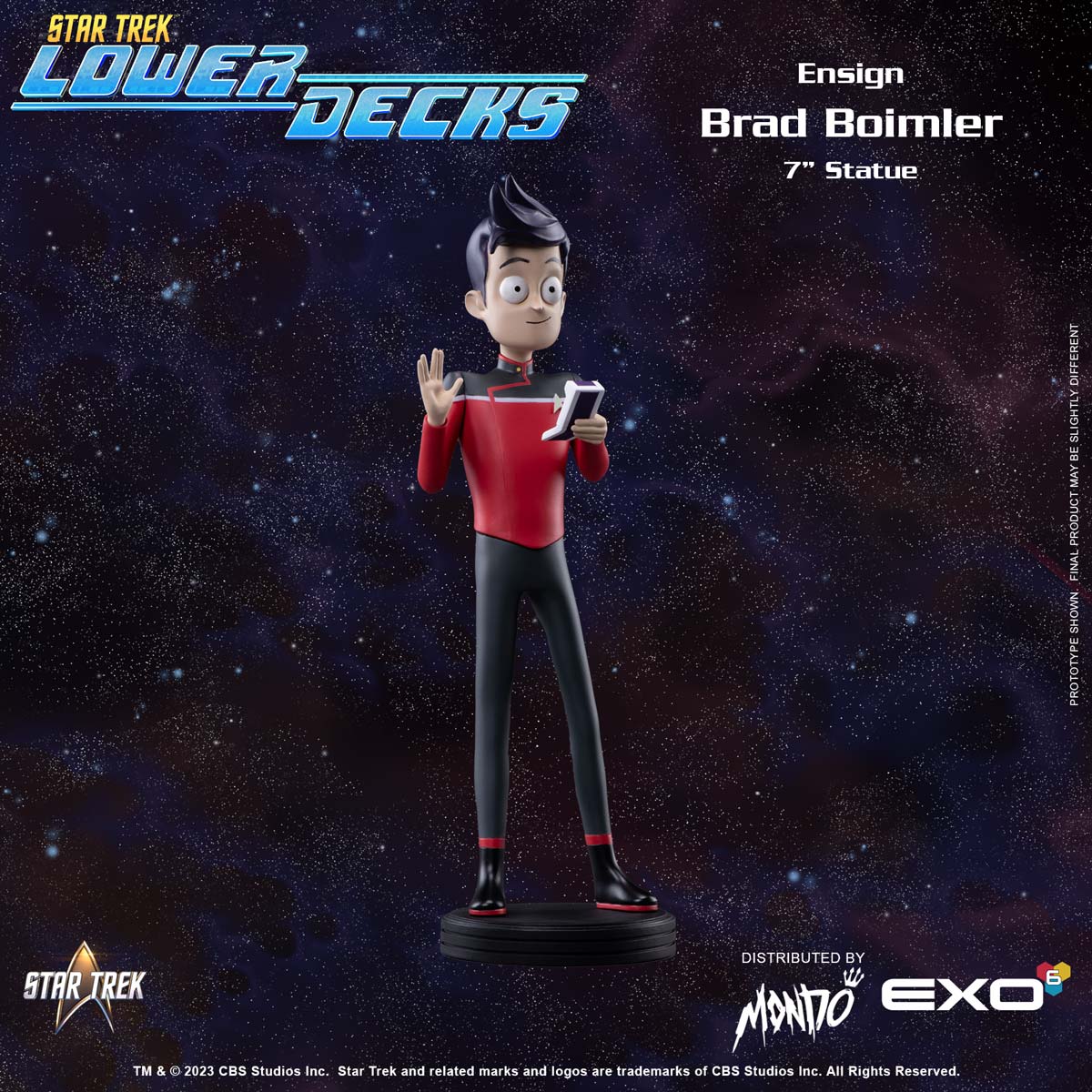 Ensign Brad Boimler - Star Trek: Lower Decks 7" Statue - Image 6