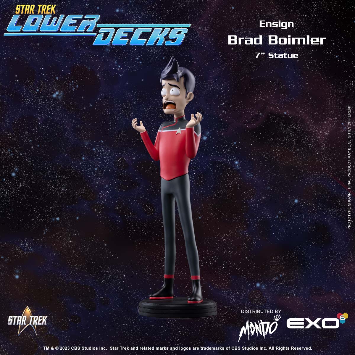 Ensign Brad Boimler - Star Trek: Lower Decks 7" Statue - Image 8