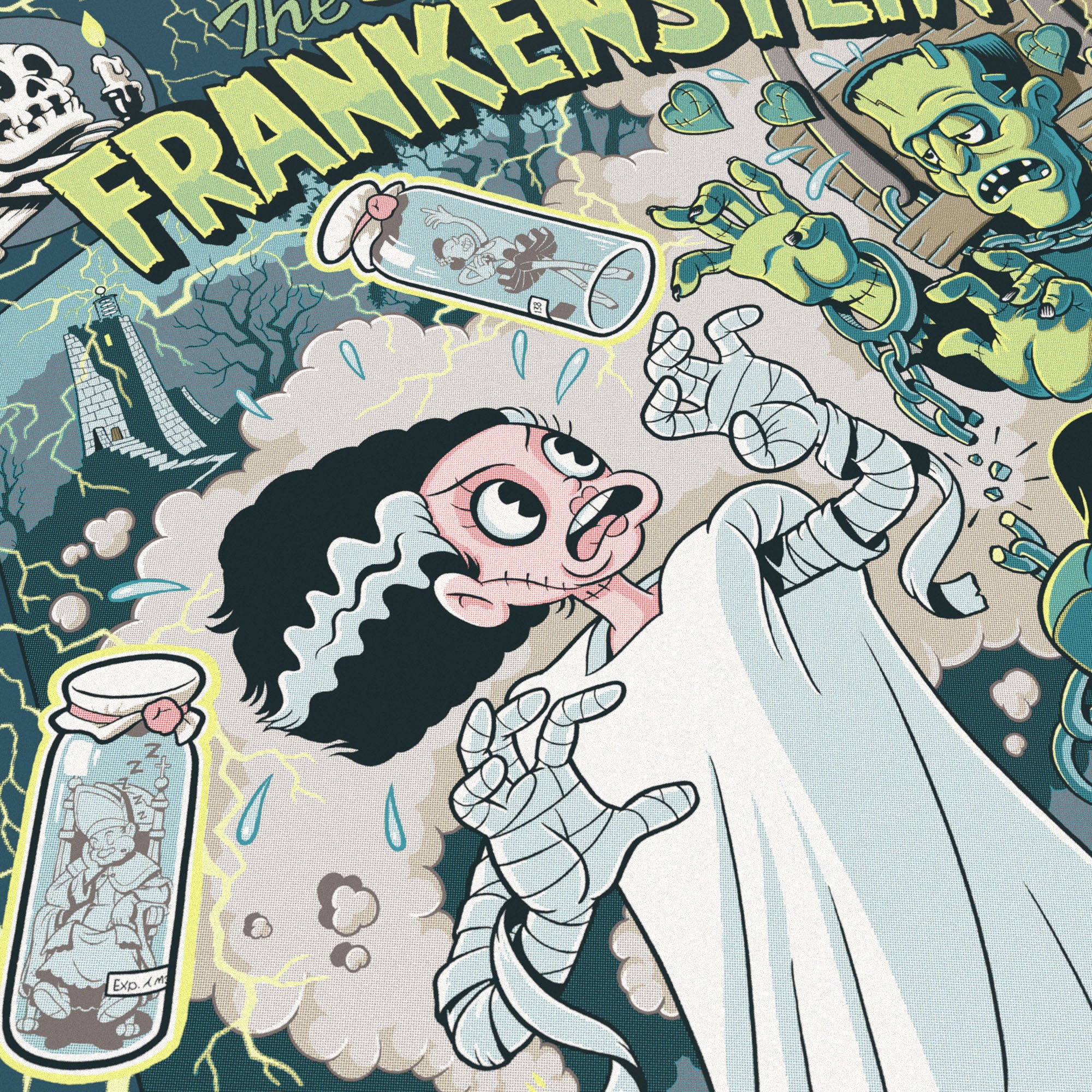 Bride of Frankenstein Poster - Image 3