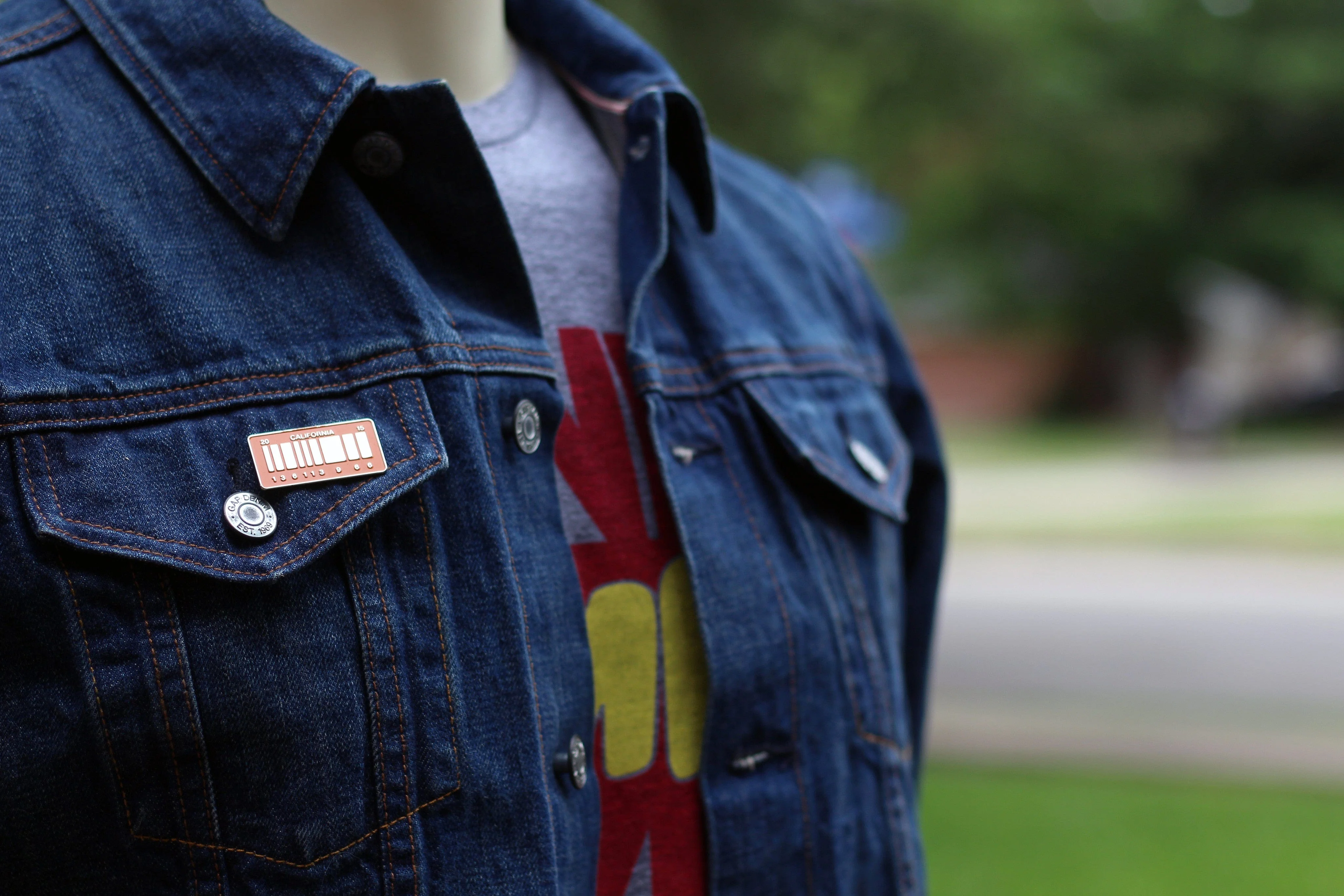 Back to the Future – 2015 License Plate Enamel Pin - Image 2