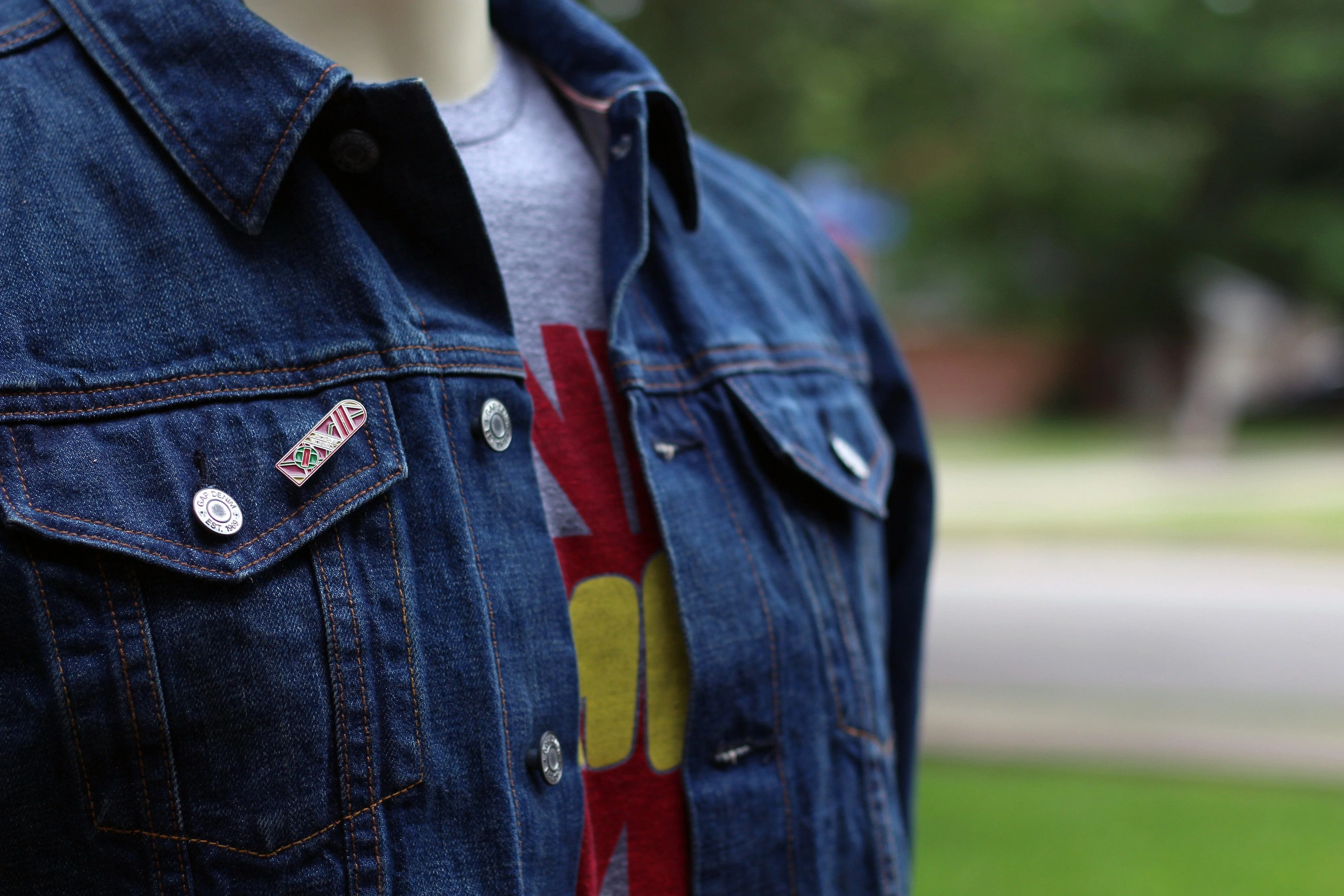 Hover Board Enamel Pin - Image 2