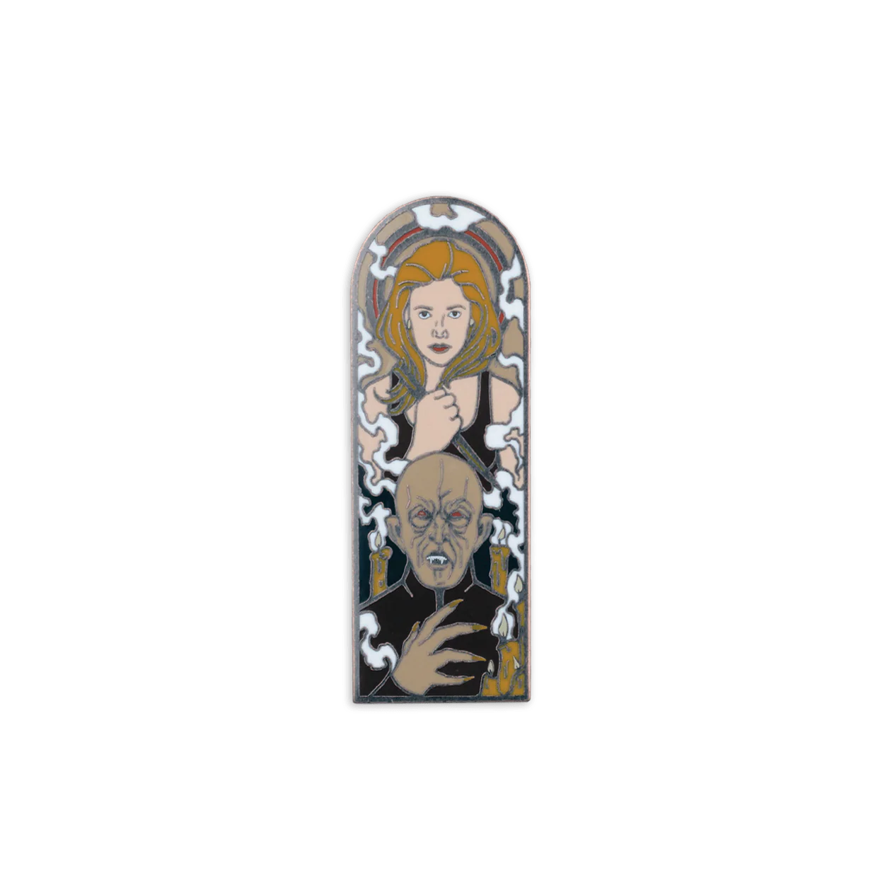 Buffy The Vampire Slayer – Buffy vs The Master Enamel Pin - Image 2
