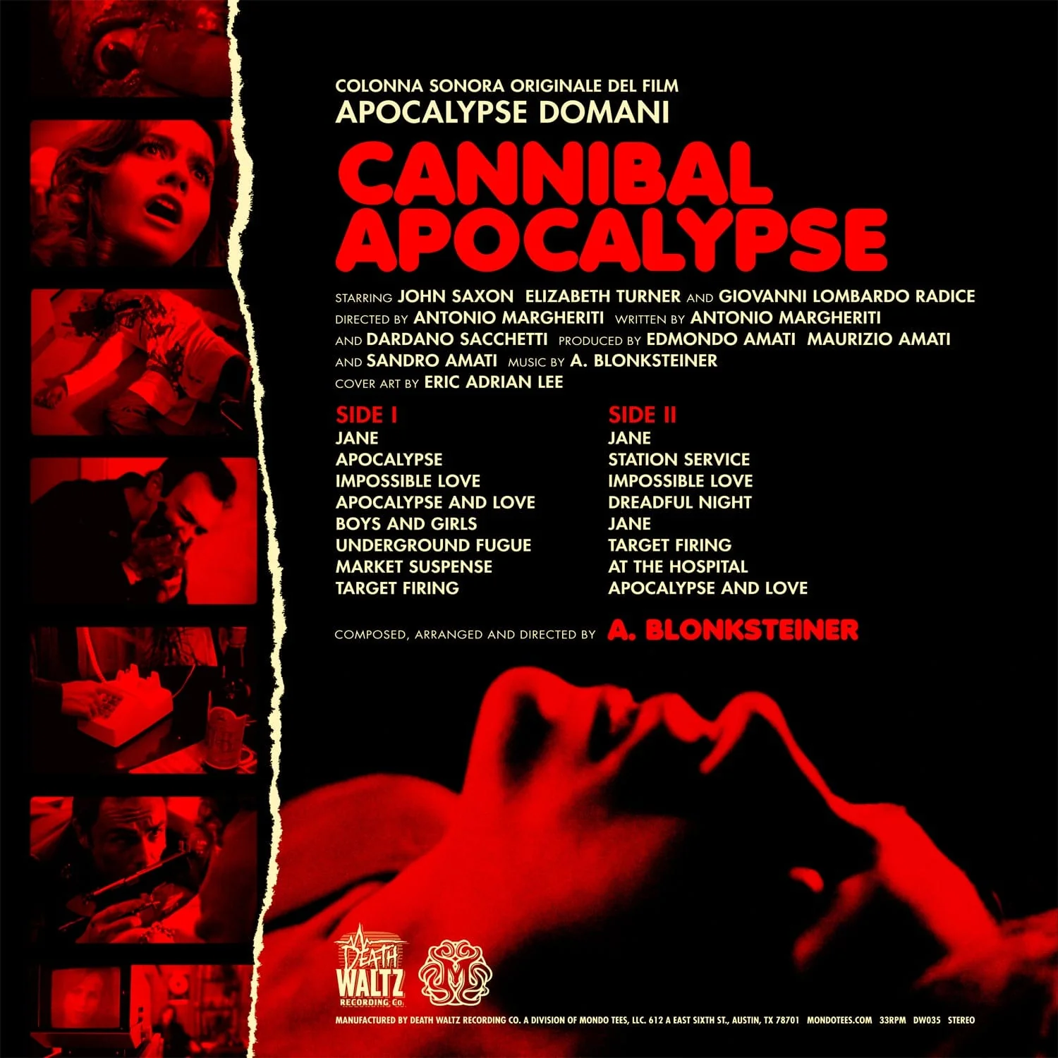 Cannibal Apocalypse – Original Soundtrack LP - Image 2