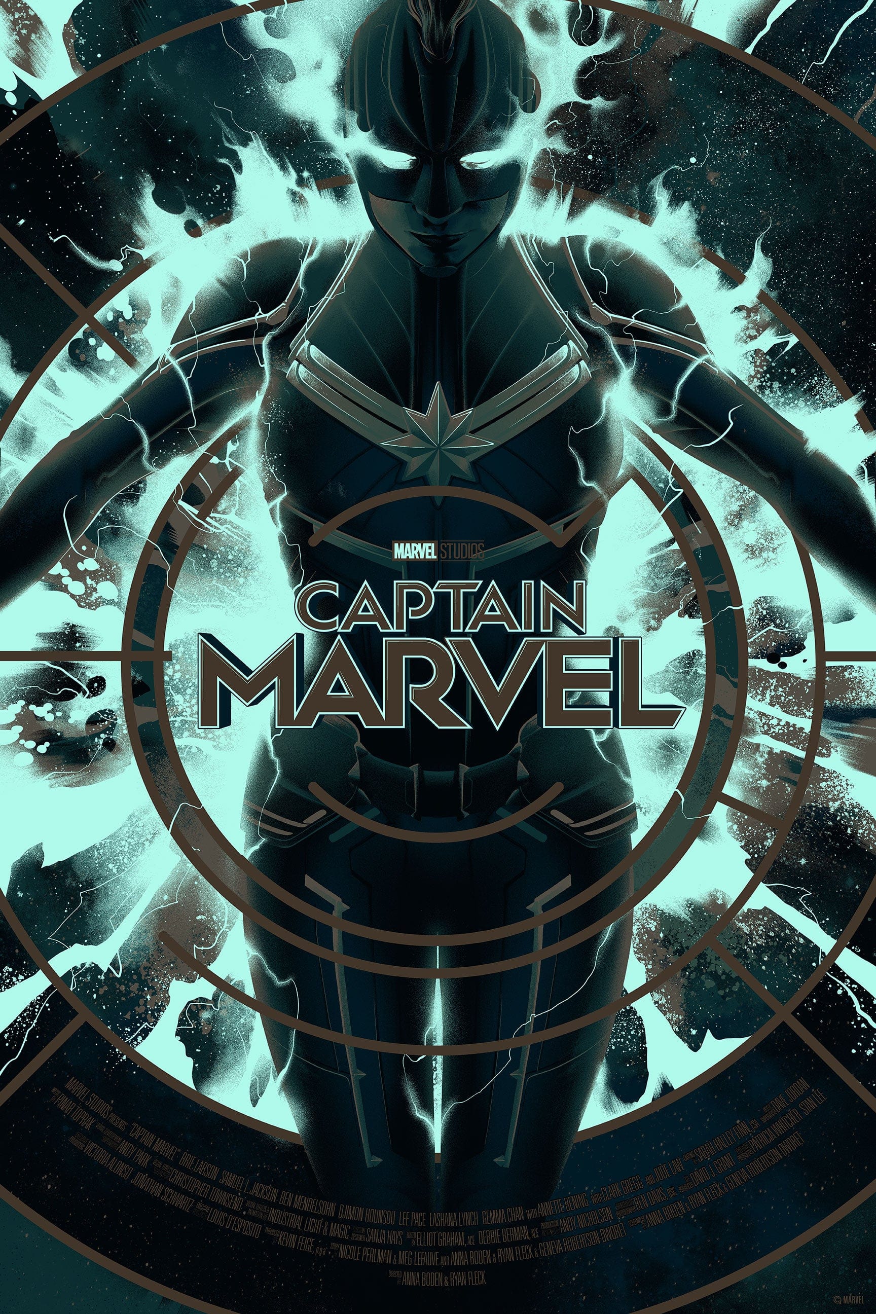 Captain Marvel (Variant) Poster - Image 3