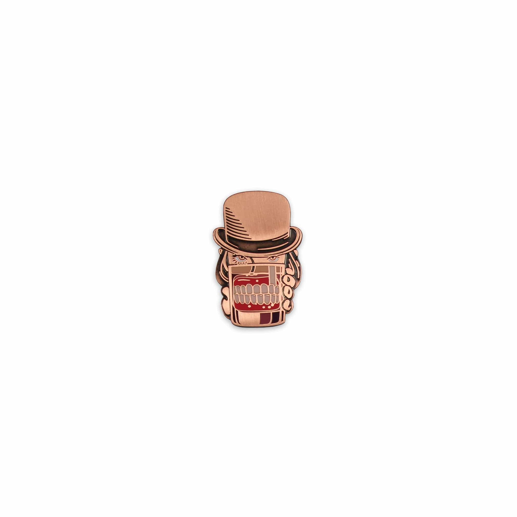 False Teeth Enamel Pin - Image 2