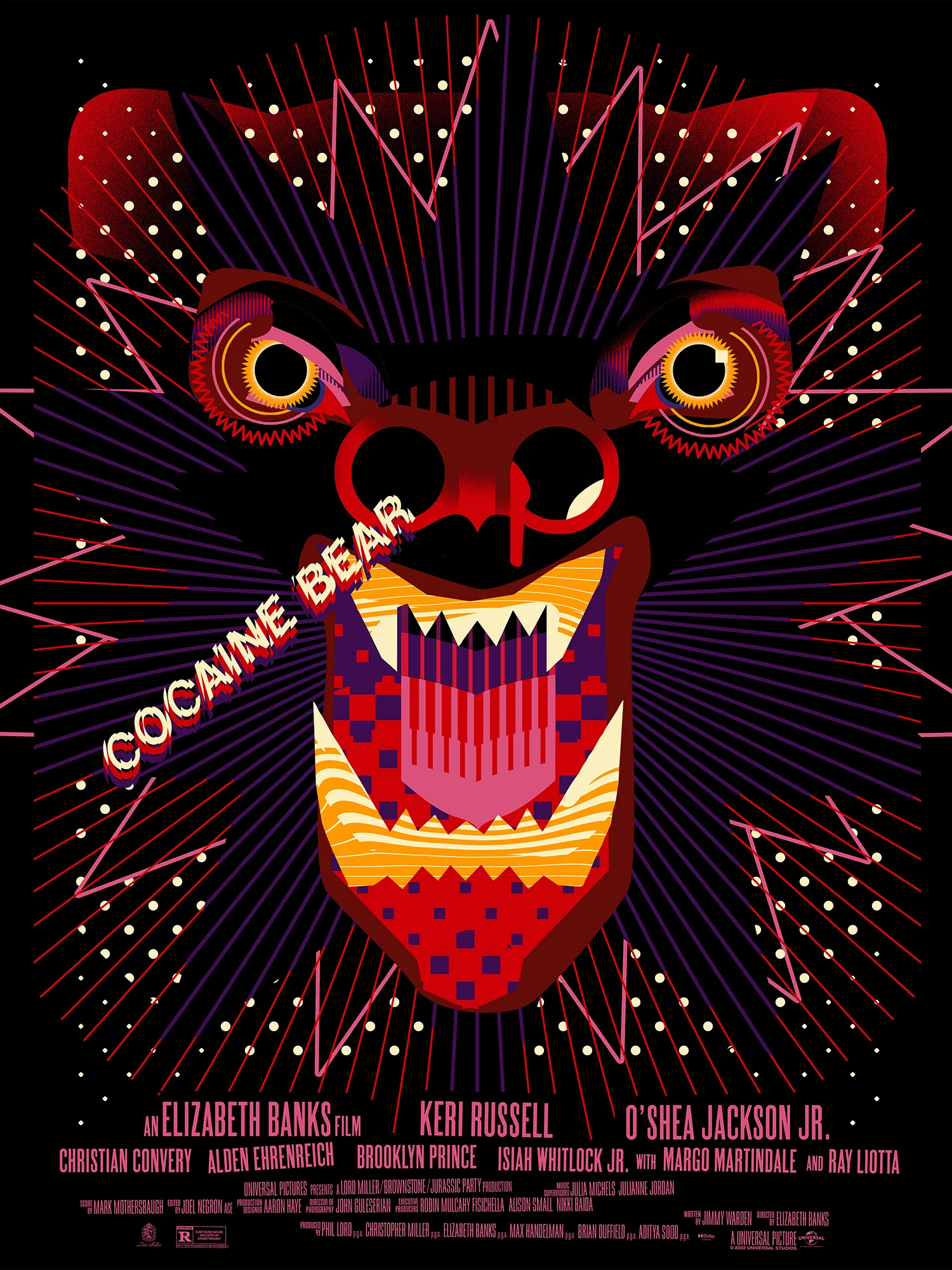 Cocaine Bear Poster