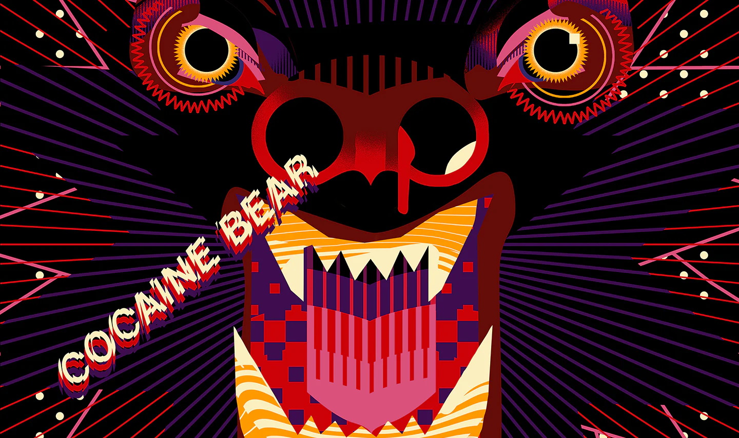 Cocaine Bear Poster - Image 2