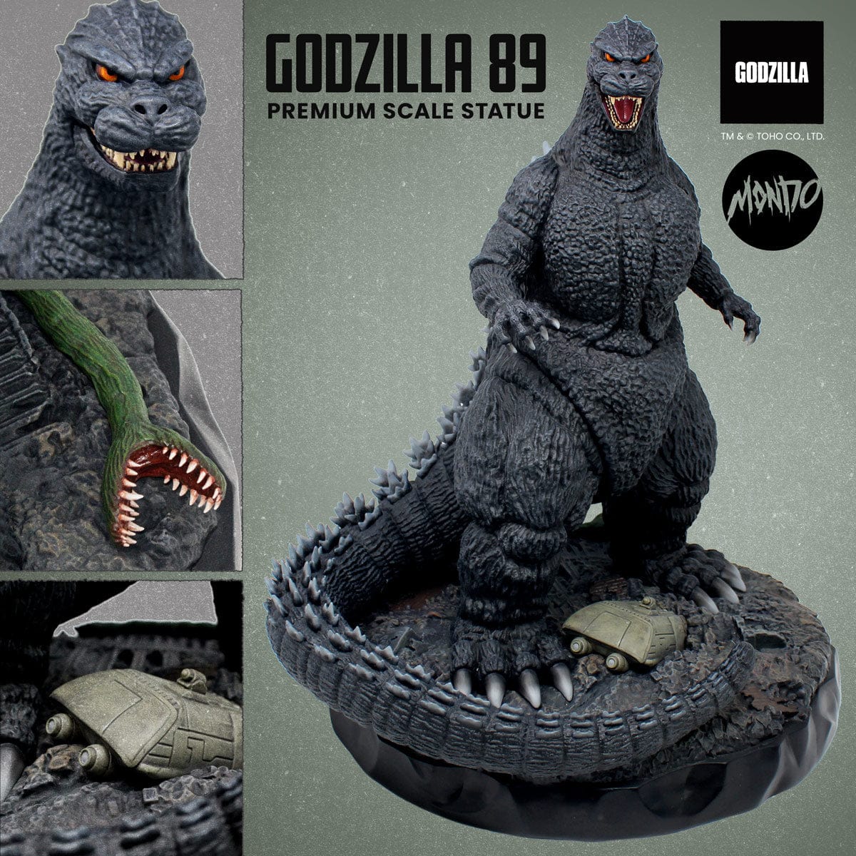Godzilla 89 Premium Scale Statue - Image 3