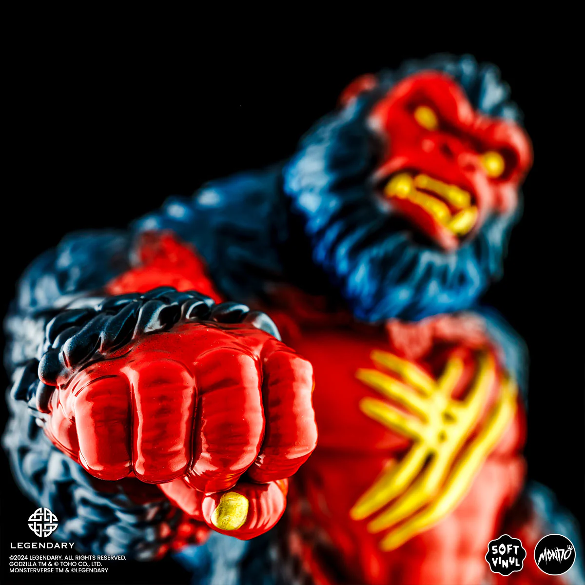 Godzilla x Kong: The New Empire - Kong Soft Vinyl Figure - Retro Titan Variant - Image 13