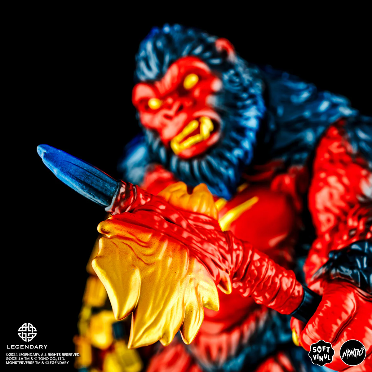 Godzilla x Kong: The New Empire - Kong Soft Vinyl Figure - Retro Titan Variant - Image 17
