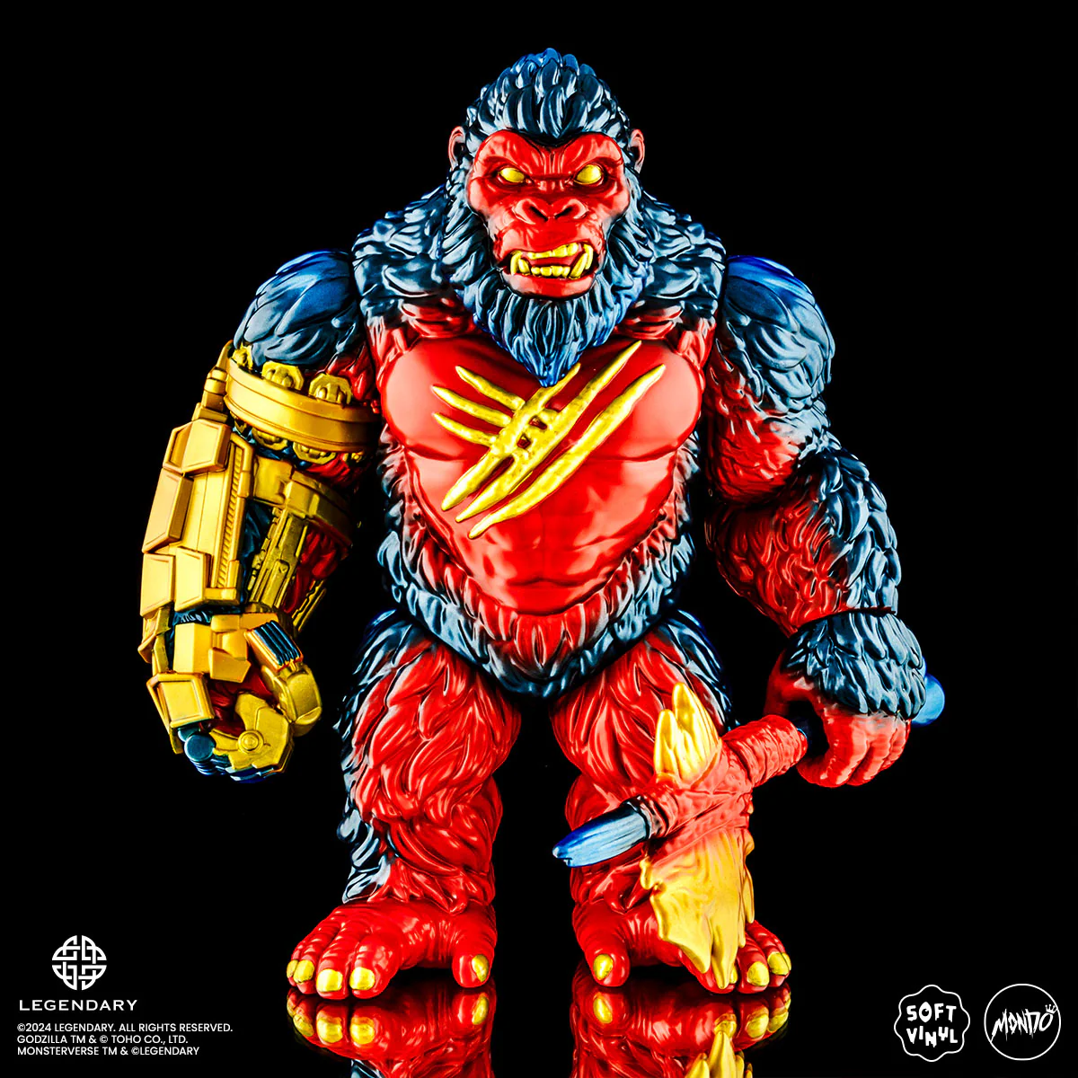 Godzilla x Kong: The New Empire - Kong Soft Vinyl Figure - Retro Titan Variant - Image 21