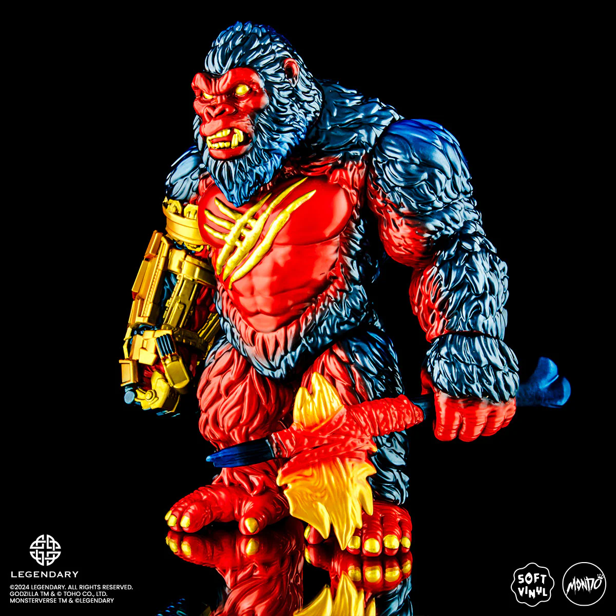 Godzilla x Kong: The New Empire - Kong Soft Vinyl Figure - Retro Titan Variant - Image 22