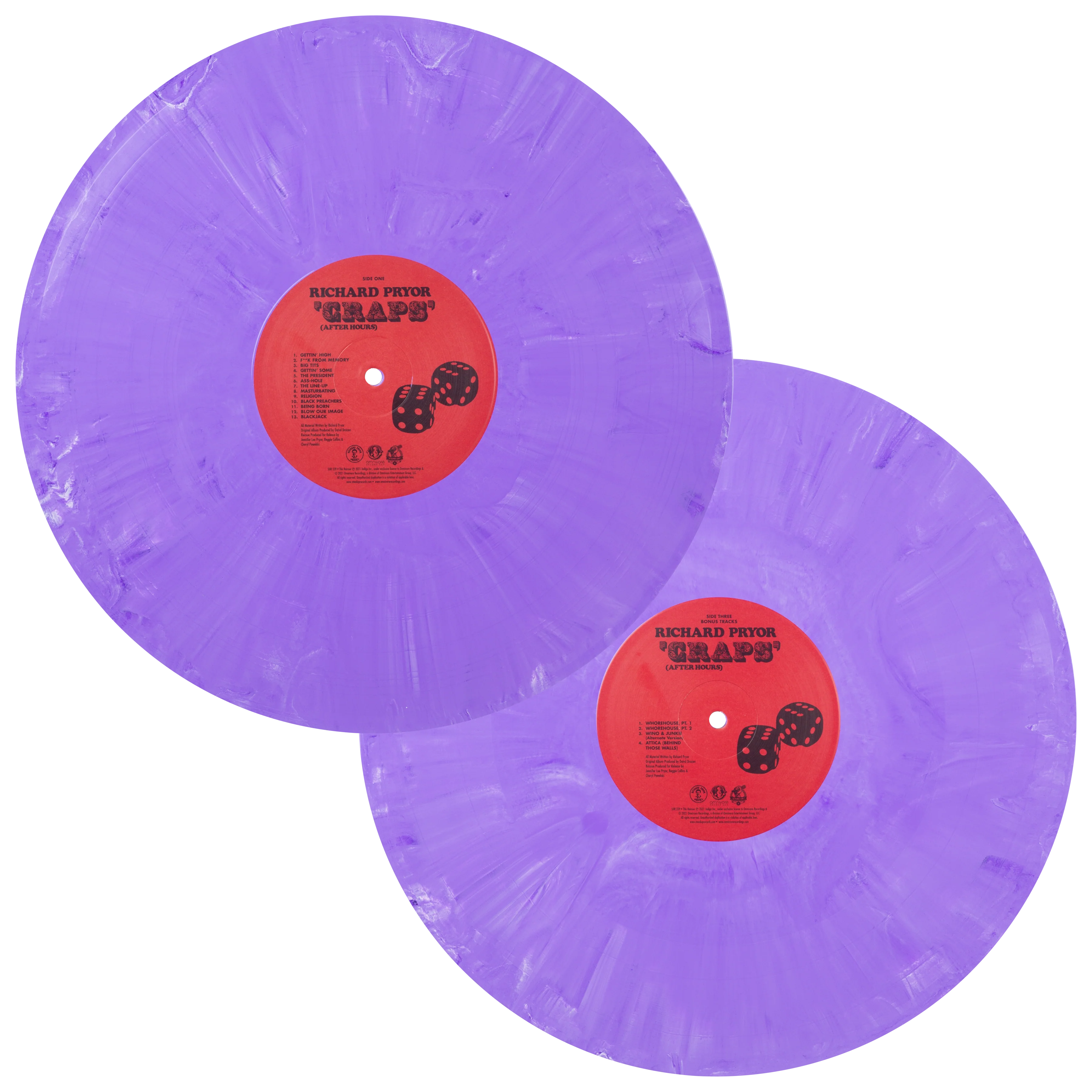 'Craps' (After Hours) LP by Richard Pryor - Image 2