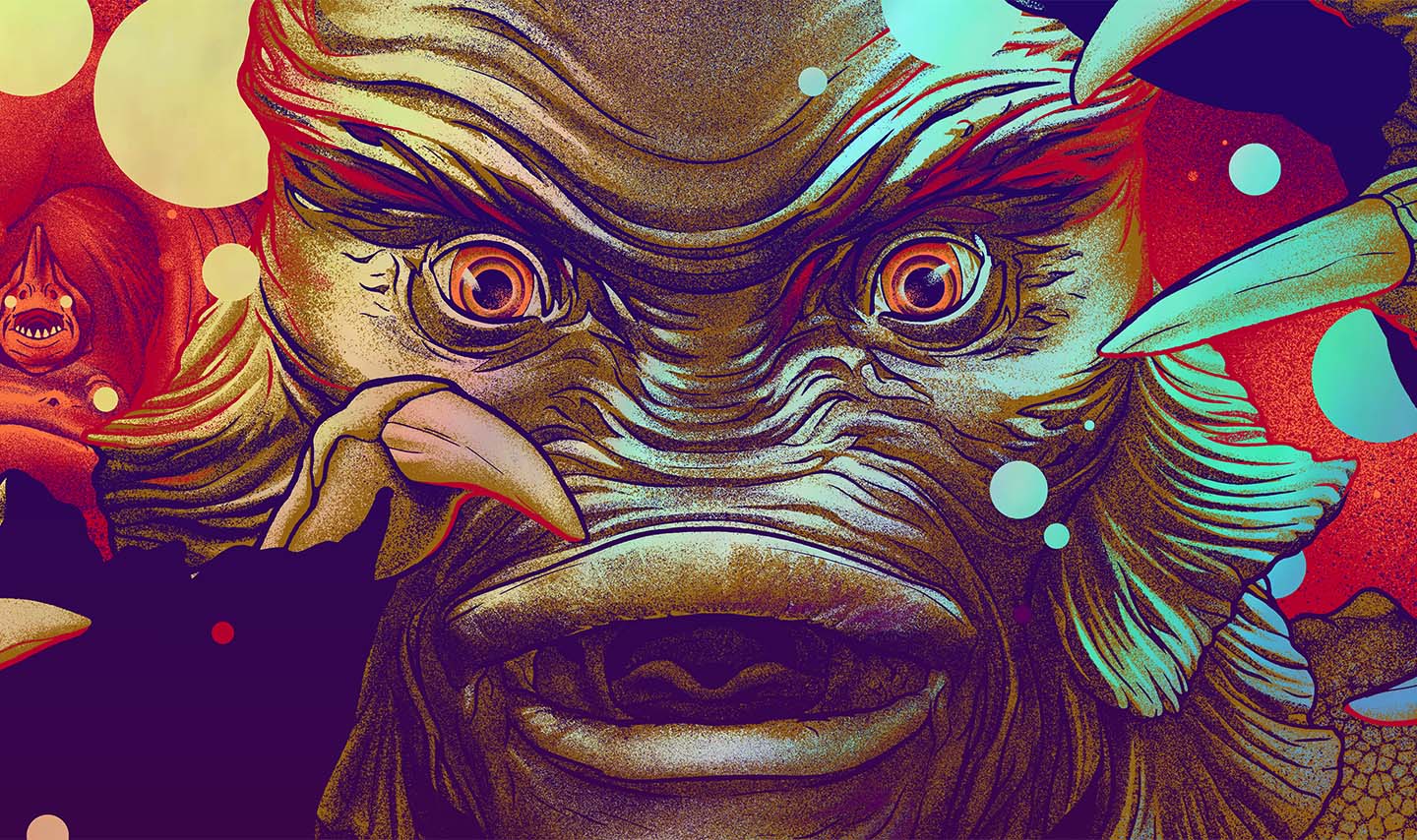 Creature from the Black Lagoon Holofoil Variant Poster - Image 2