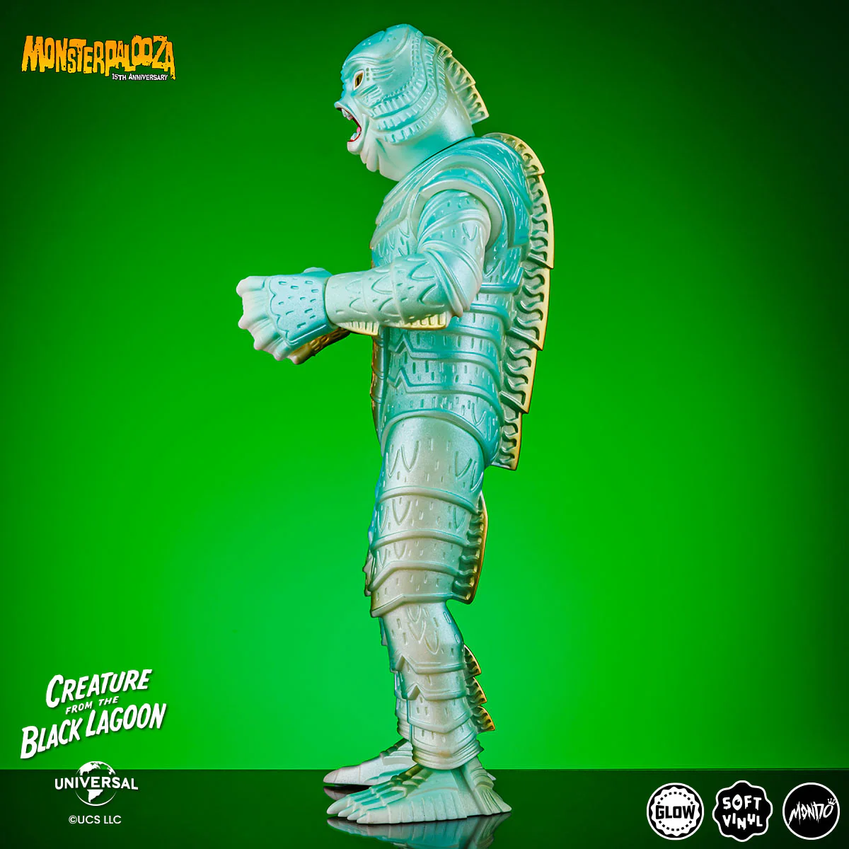 Creature From The Black Lagoon - Vinyl Designer Figure by Attack Peter - Glow in the Dark Variant - Image 8