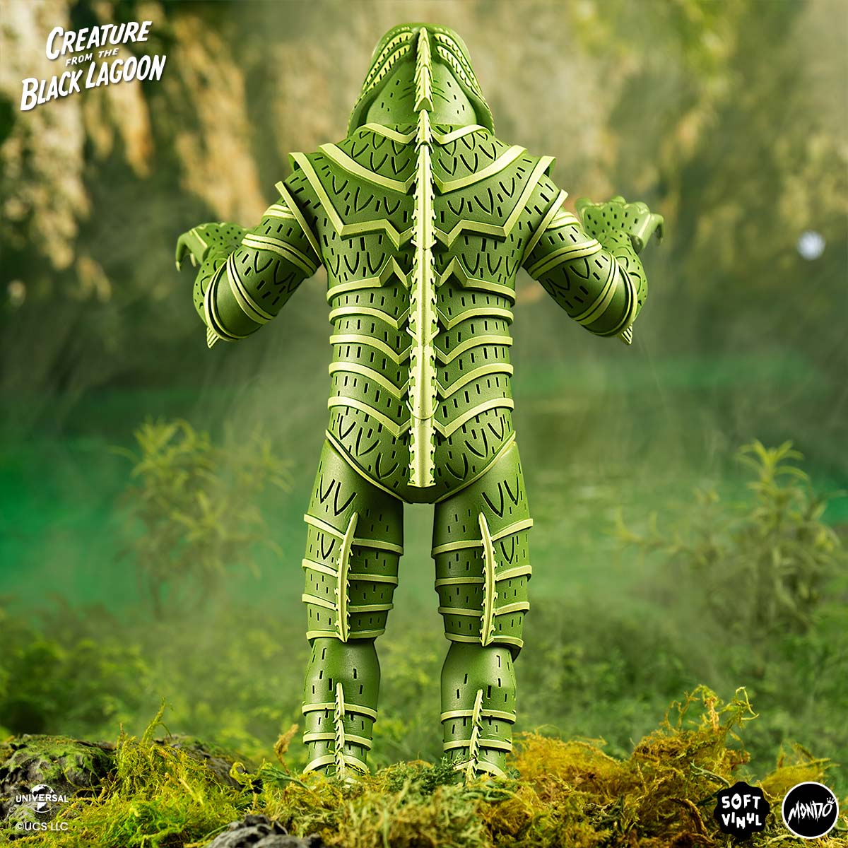 Creature From The Black Lagoon - Vinyl Designer Figure by Attack Peter - Green Timed Edition Variant - Image 5