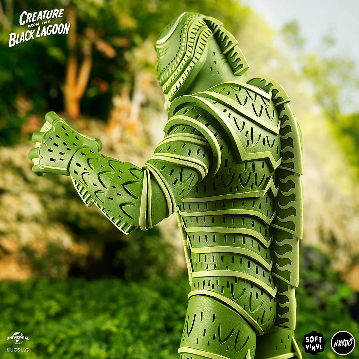 Creature From The Black Lagoon - Vinyl Designer Figure by Attack Peter - Green Timed Edition Variant - Image 7