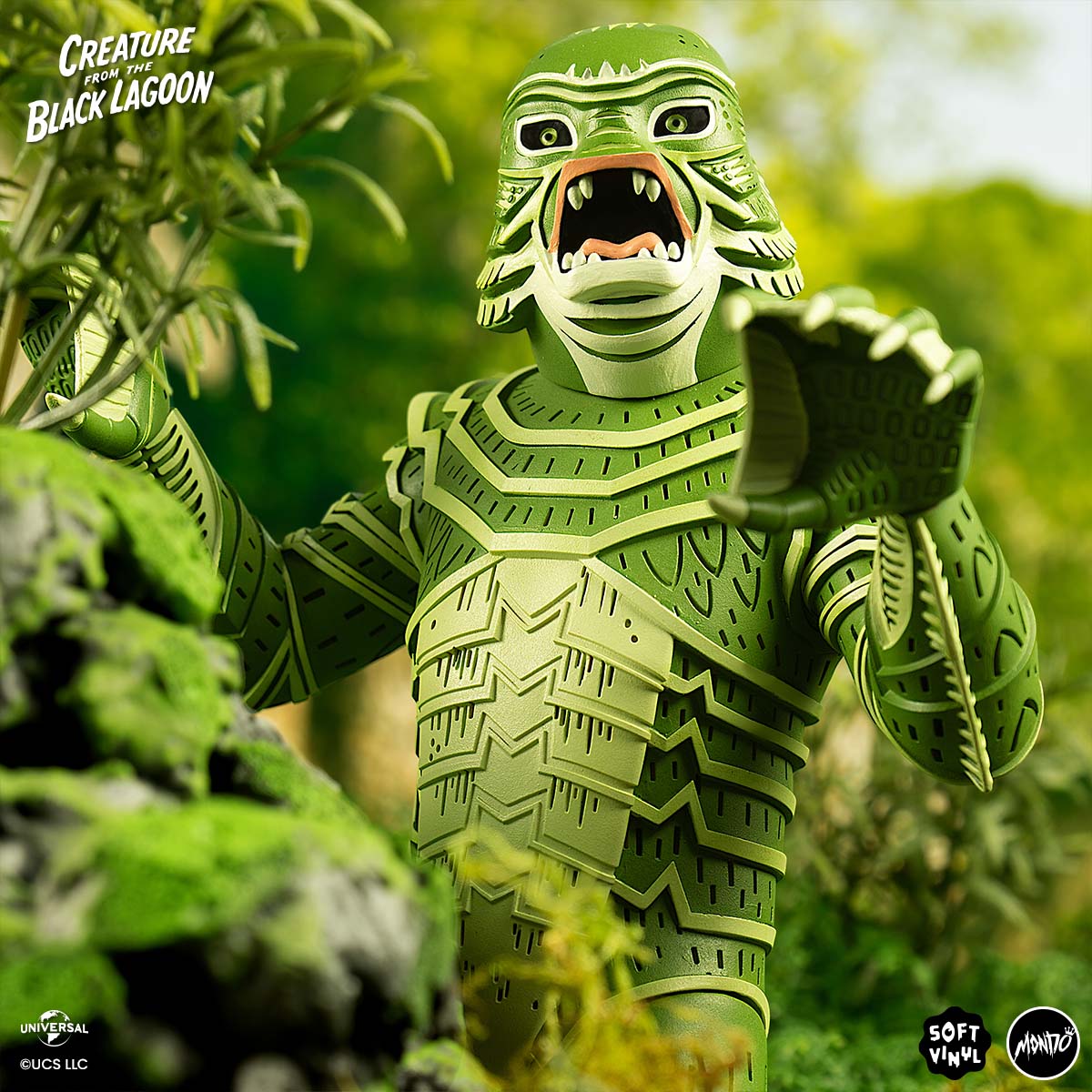 Creature From The Black Lagoon - Vinyl Designer Figure by Attack Peter - Green Timed Edition Variant - Image 8